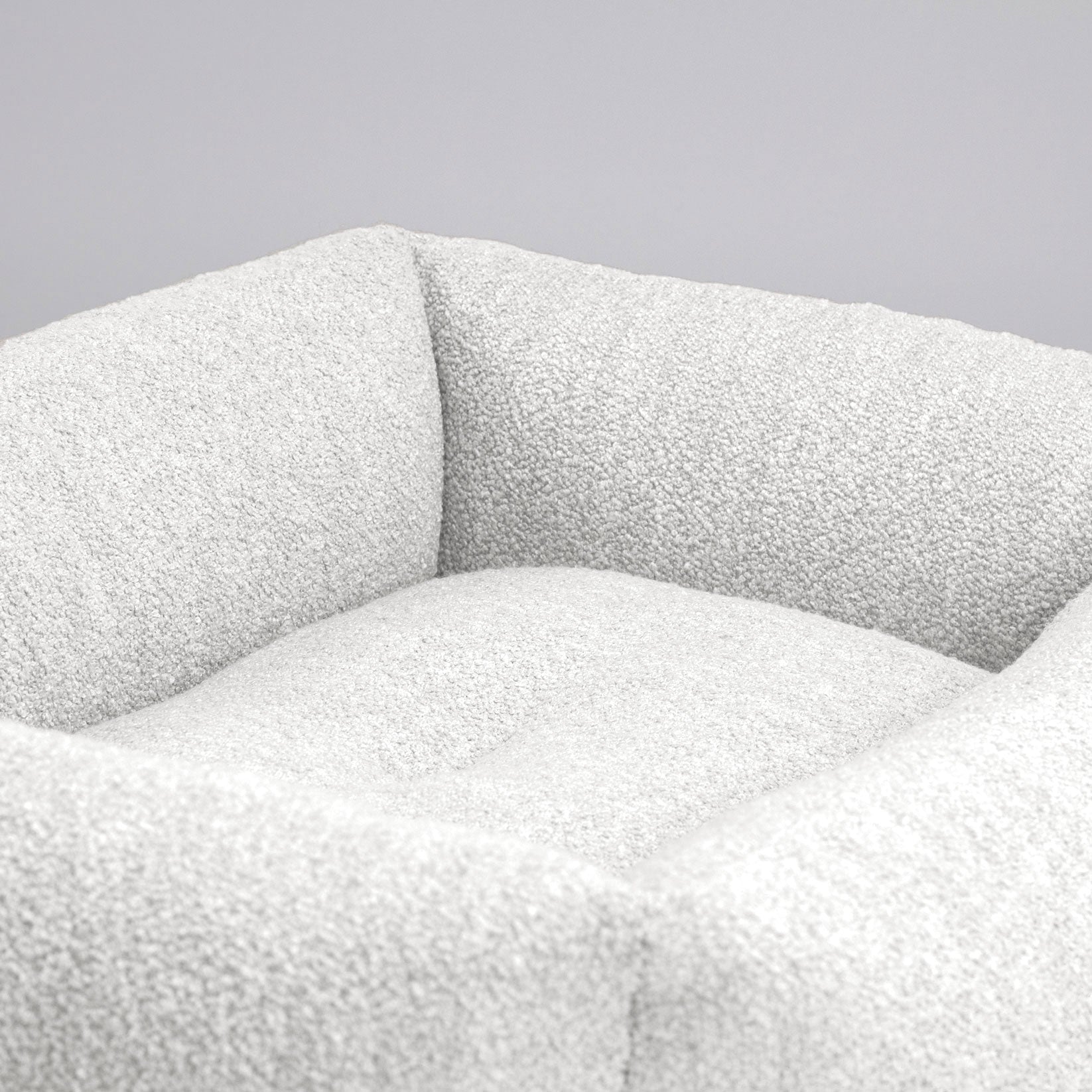 BUCIANO Hundebett Kari Polarweiß Boxbett Hund