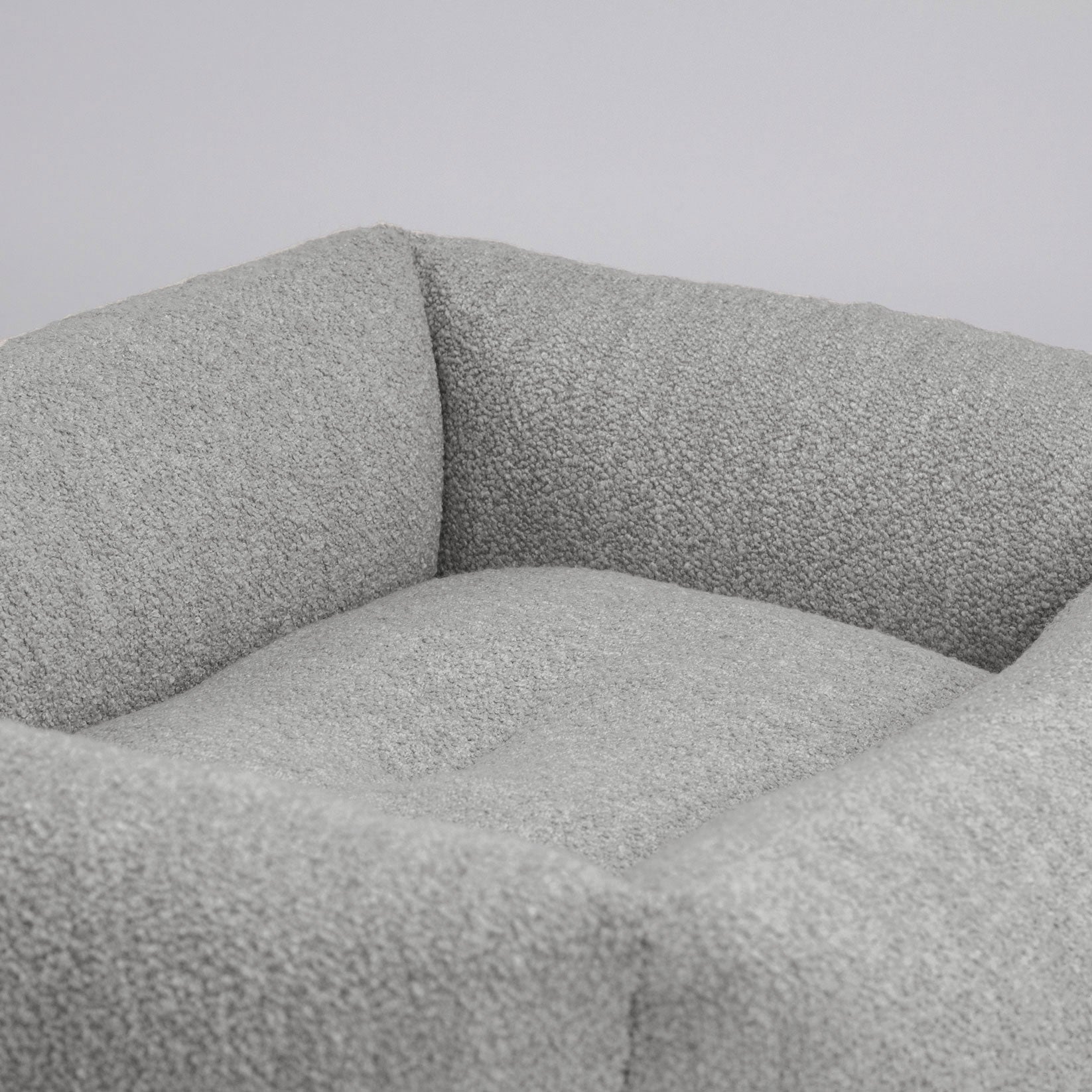 BUCIANO Hundebett Kari Stahlgrau Boxbett Hund