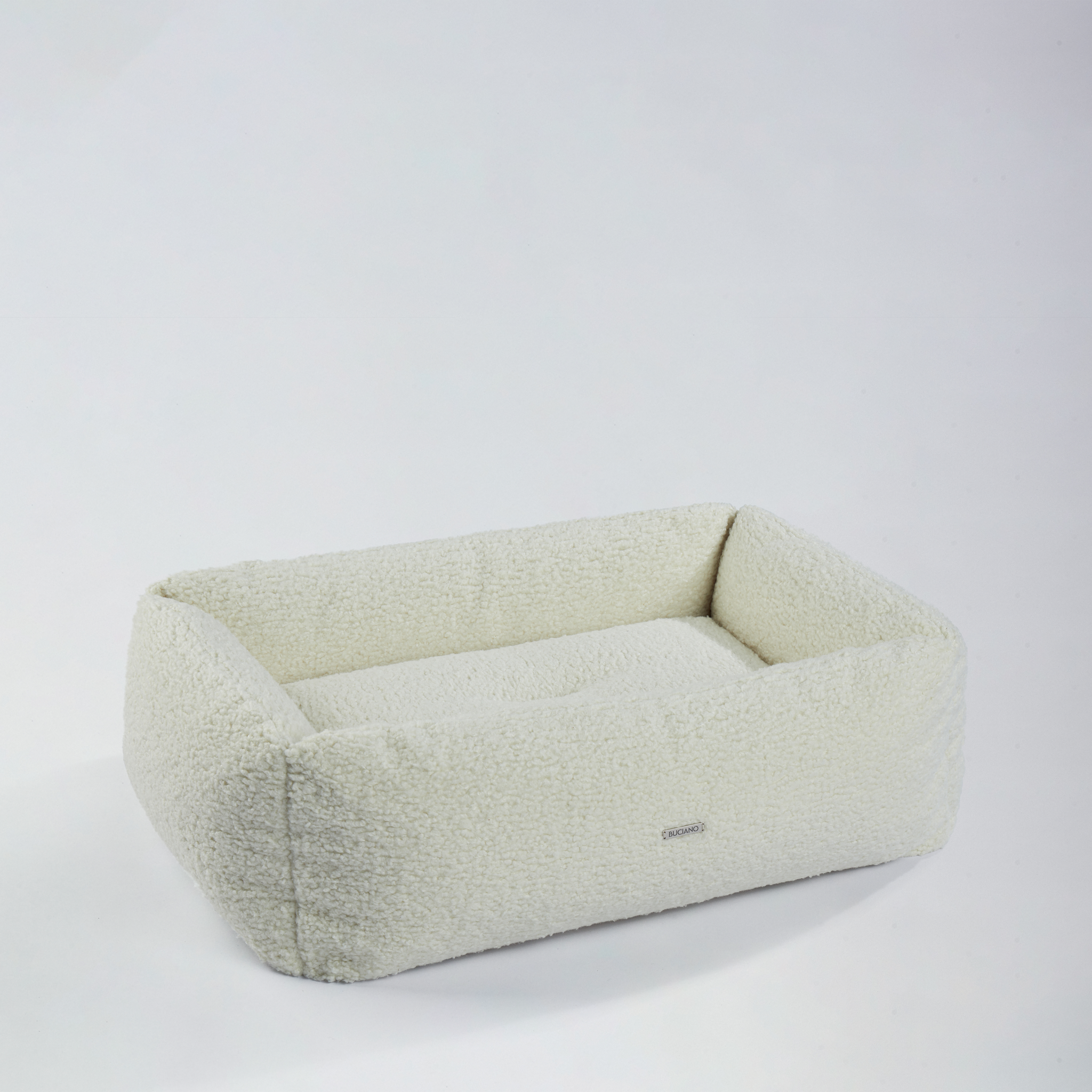 BUCIANO Hundebett Oreo Wollweiß