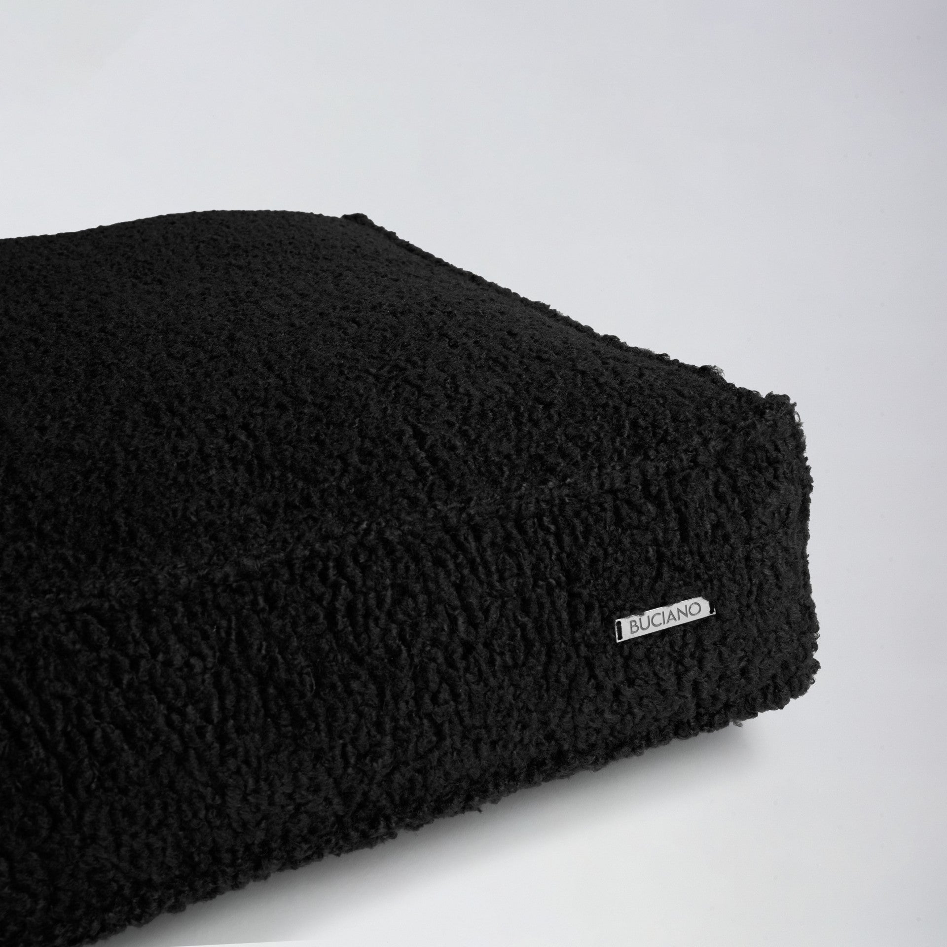Buciano Hundekissen Nova Schwarz Teddy Hundekissen