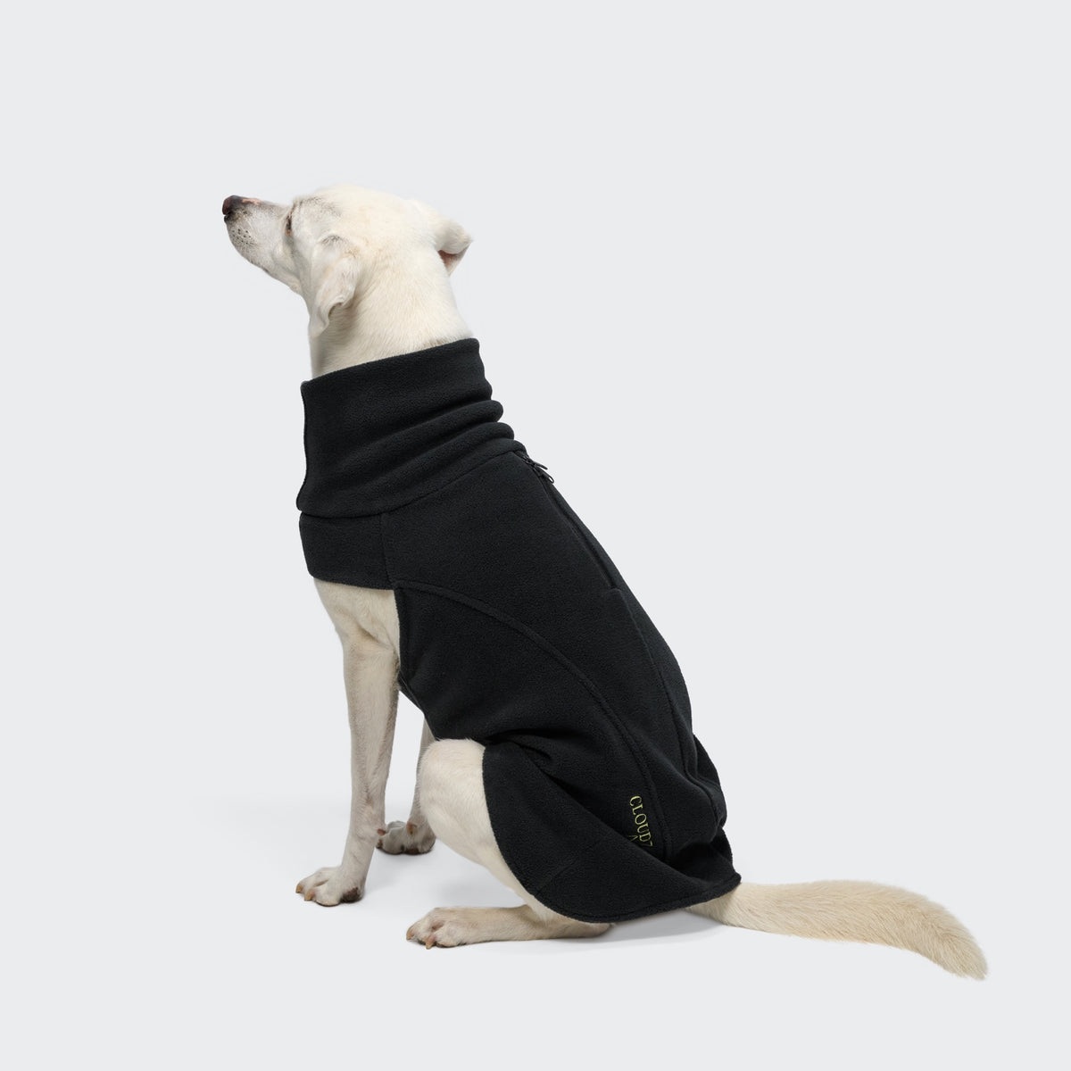 Cloud7 Body Warmer AKTIV Black Hundepullover mit Reißverschluss