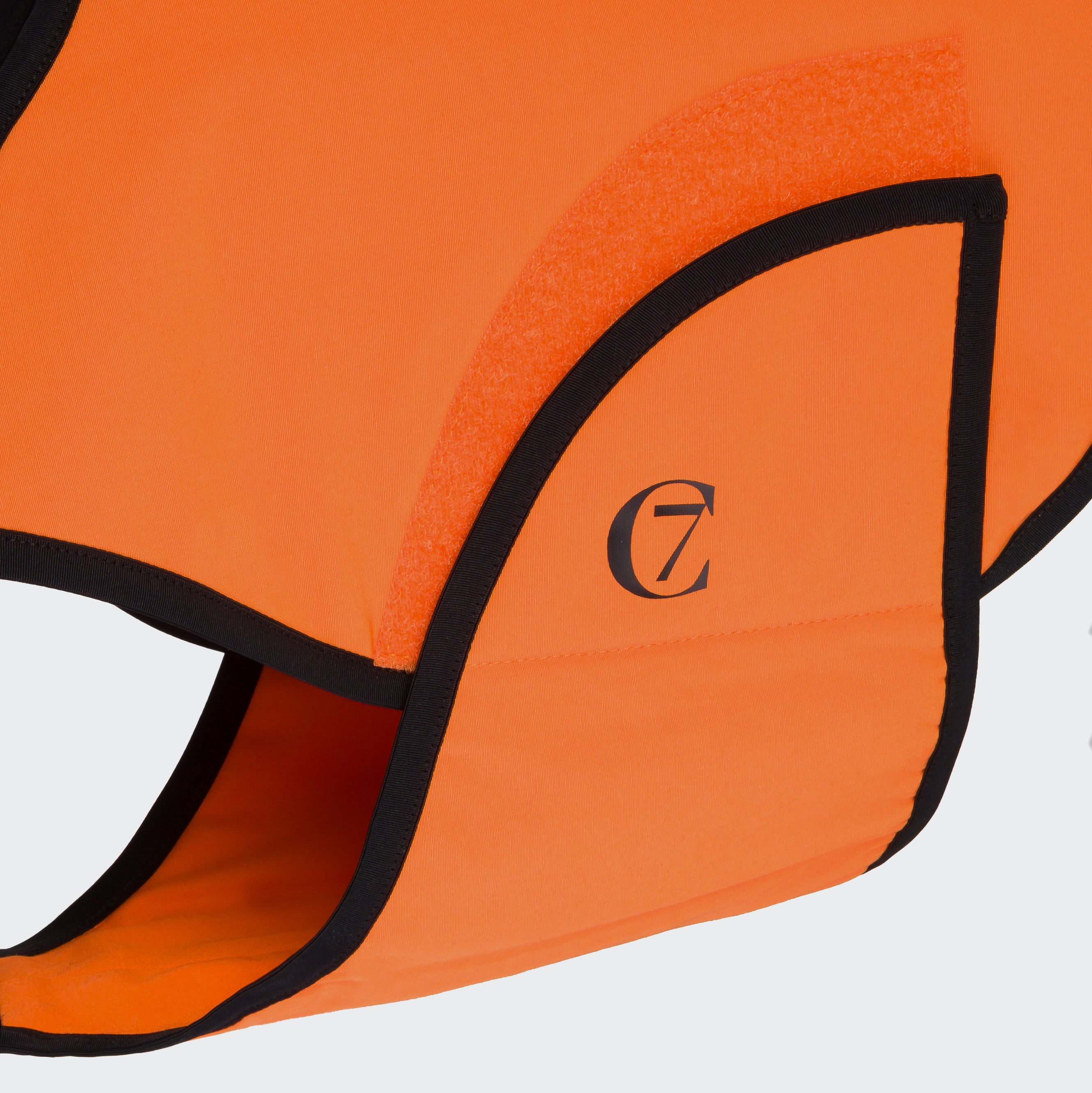 Cloud7 Hunde Kuehlweste Iceland Neonorange Kuehlweste fuer Hunde im Sommer
