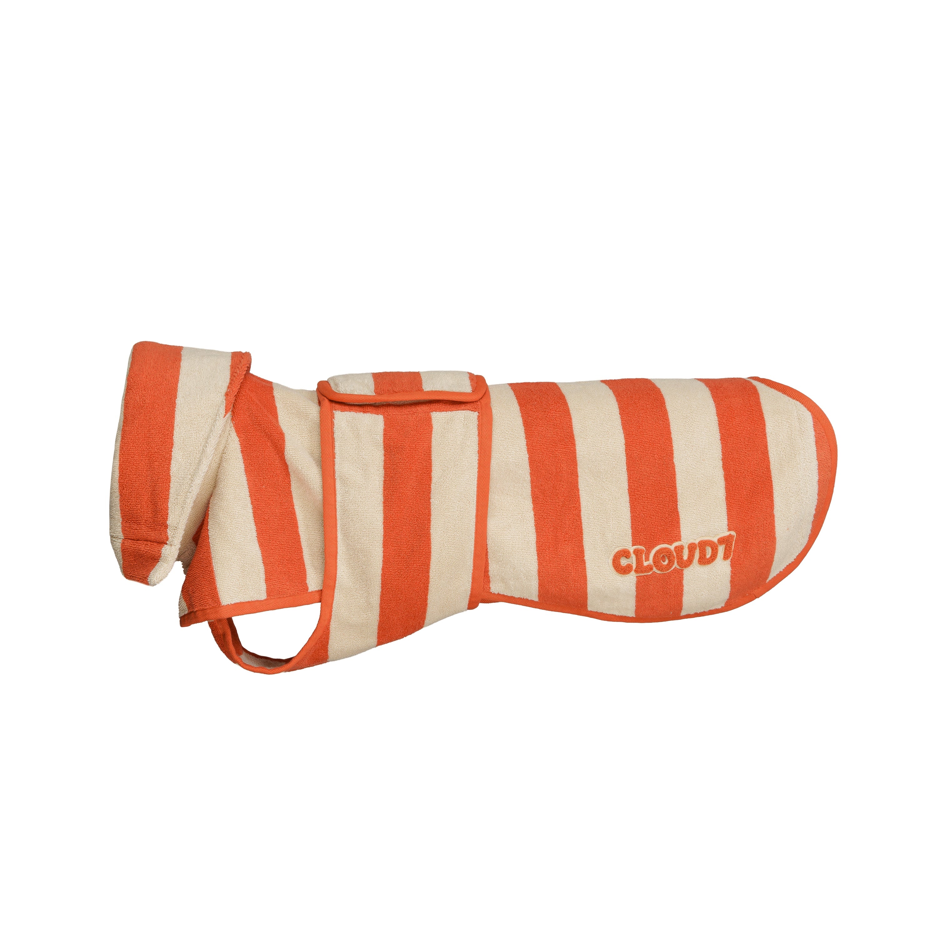 Cloud7 Hundebademantel Wannsee Stripes Bademantel für Hunde