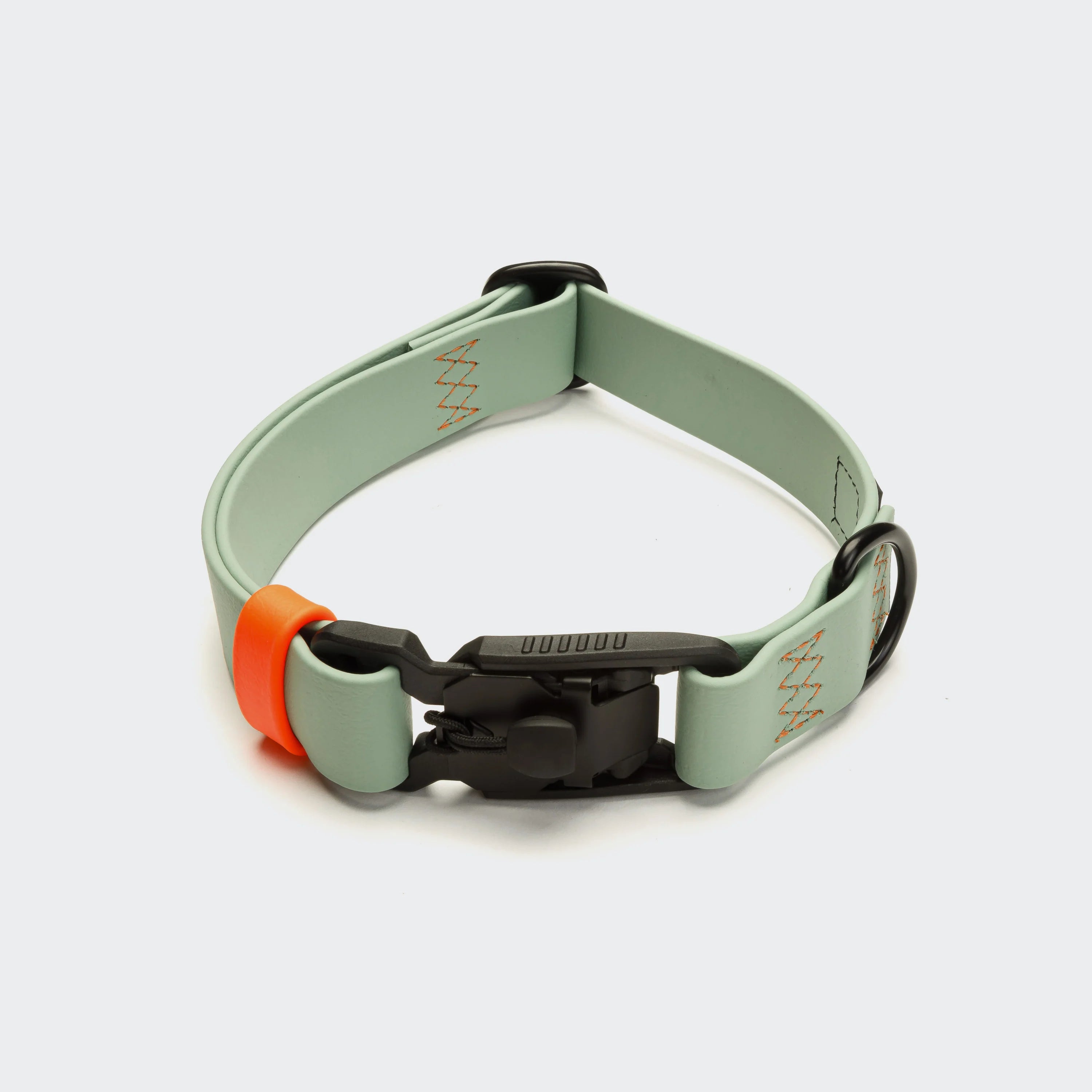 Cloud7 Hundehalsband BioThane Ipanema Mint-Neon Orange Hundehalsband BioThane
