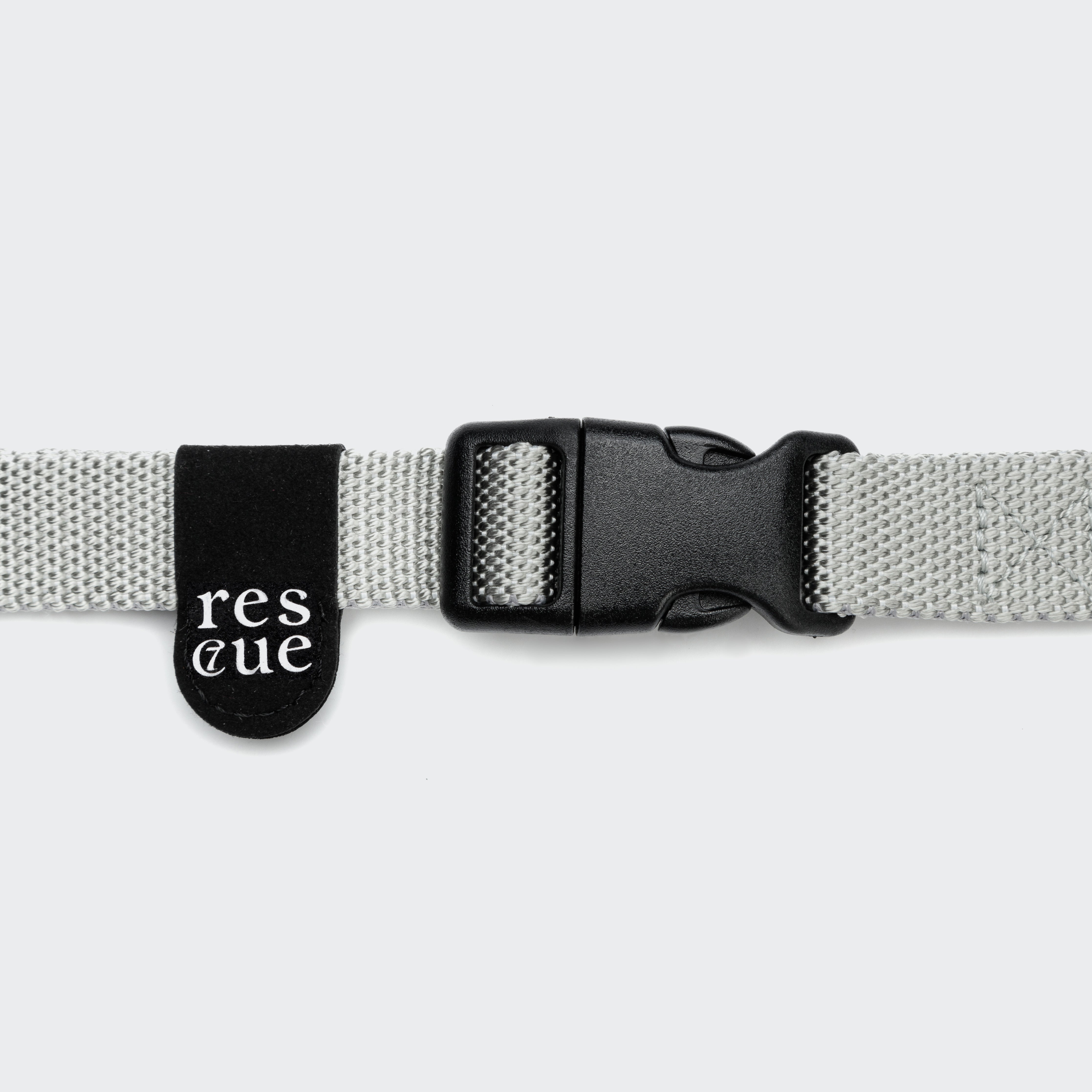 Cloud7 Hundehalsband Nylon RESC7UE Silber verstellbares Hundehalsband