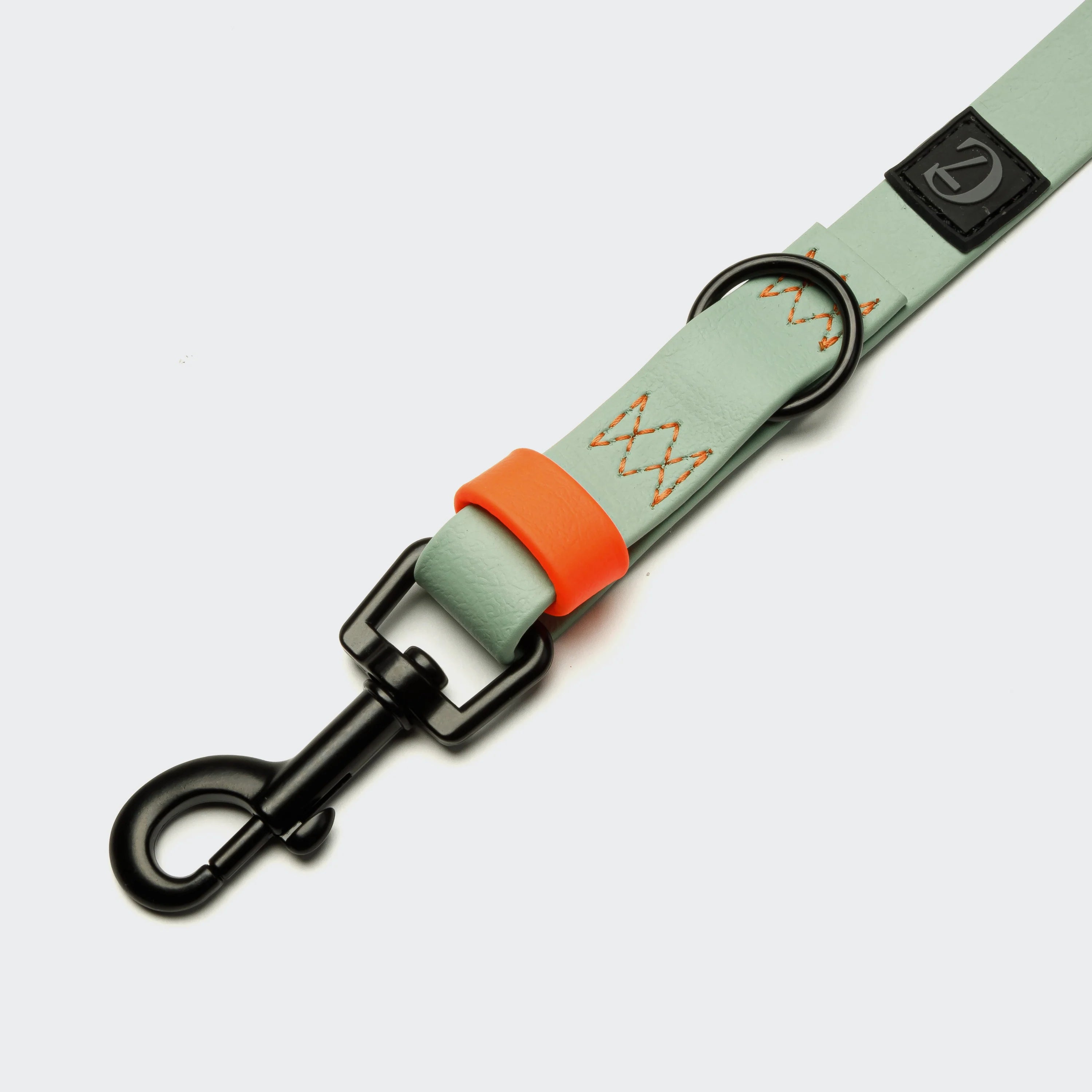 Cloud7 Hundeleine verstellbar BioThane Ipanema Mint-Neon Orange Hundeleine verstellbar
