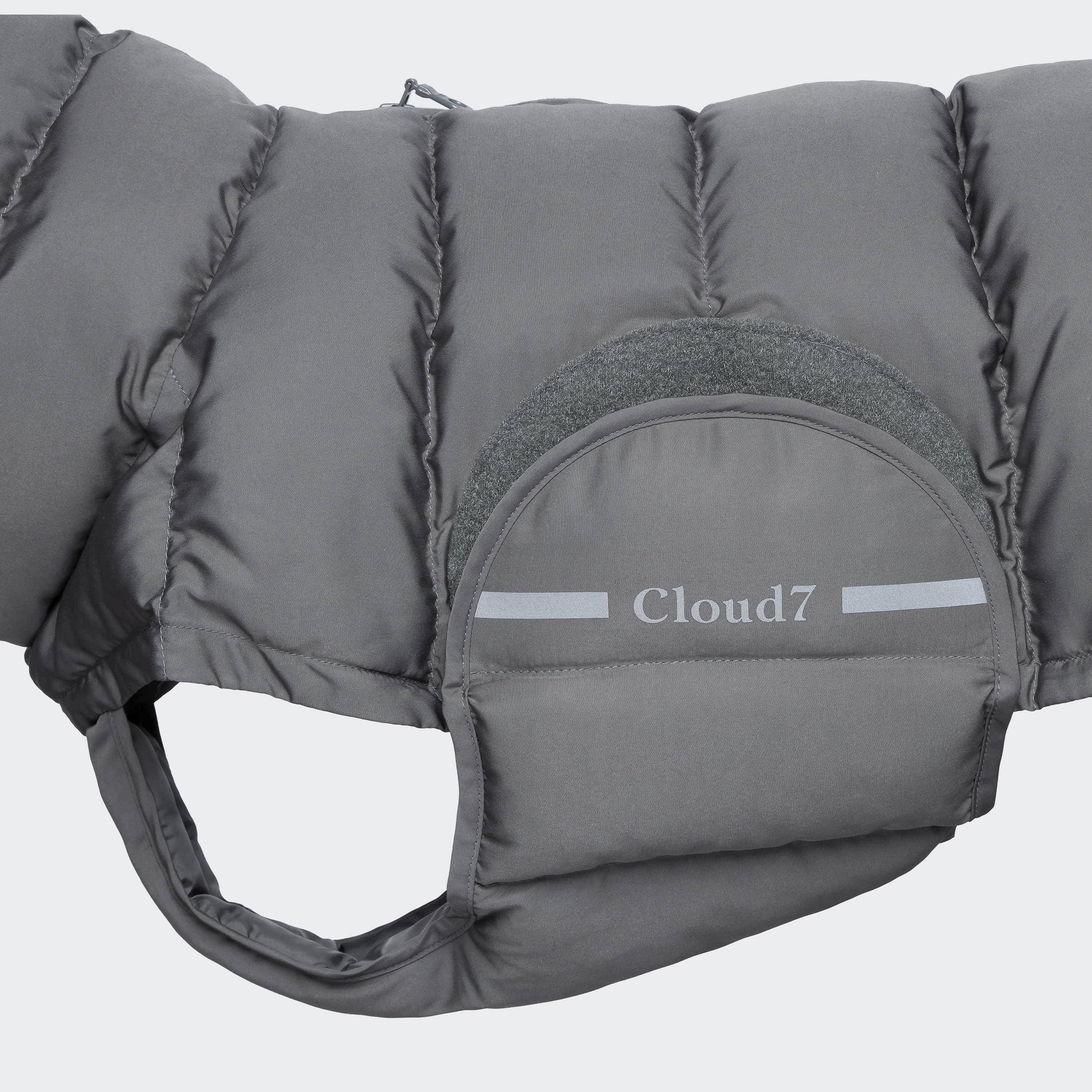 Cloud7 Hundemantel Alaska Anthra nachhaltiger Hundemantel