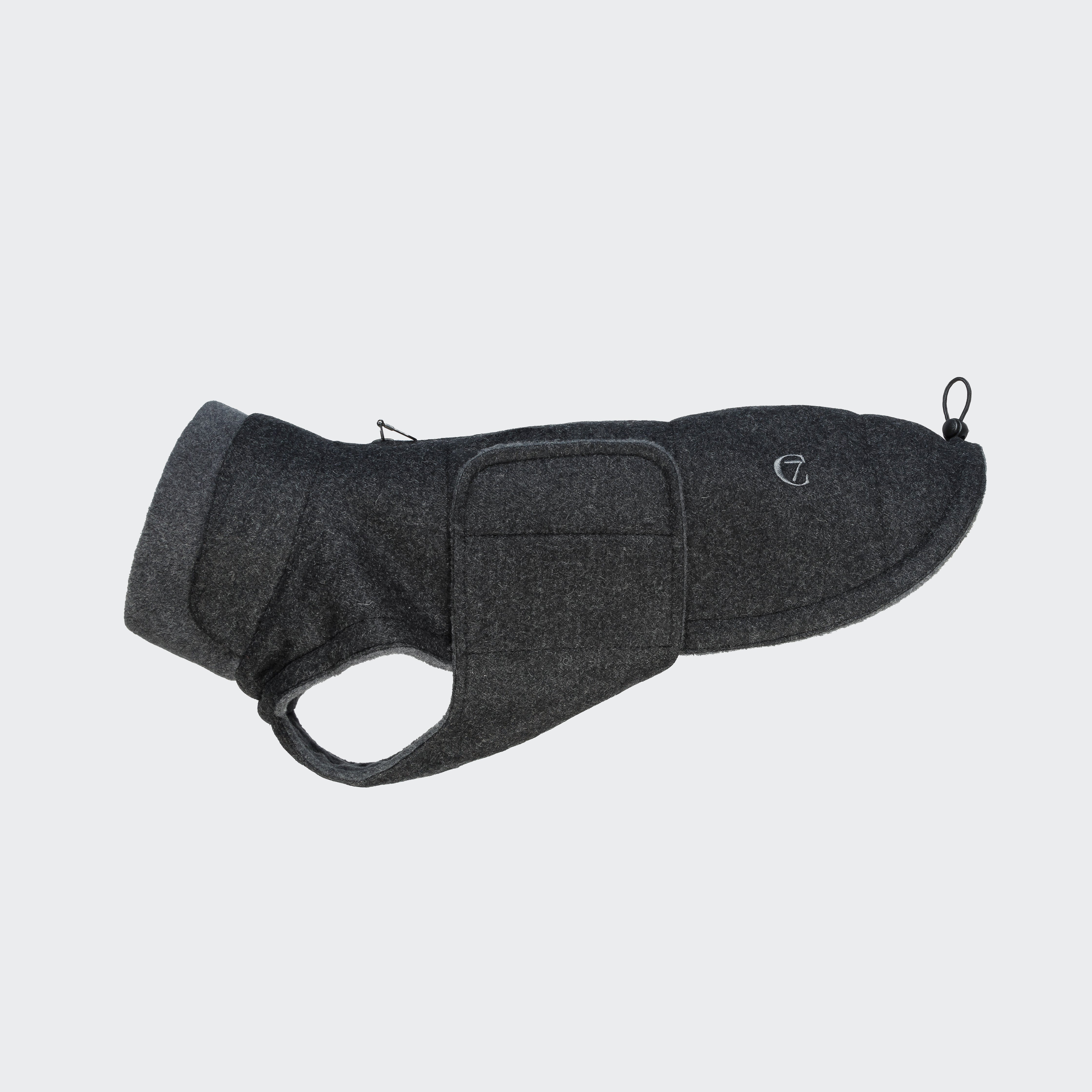 Cloud7 Hundemantel Brooklyn Flannel DACKEL Anthra