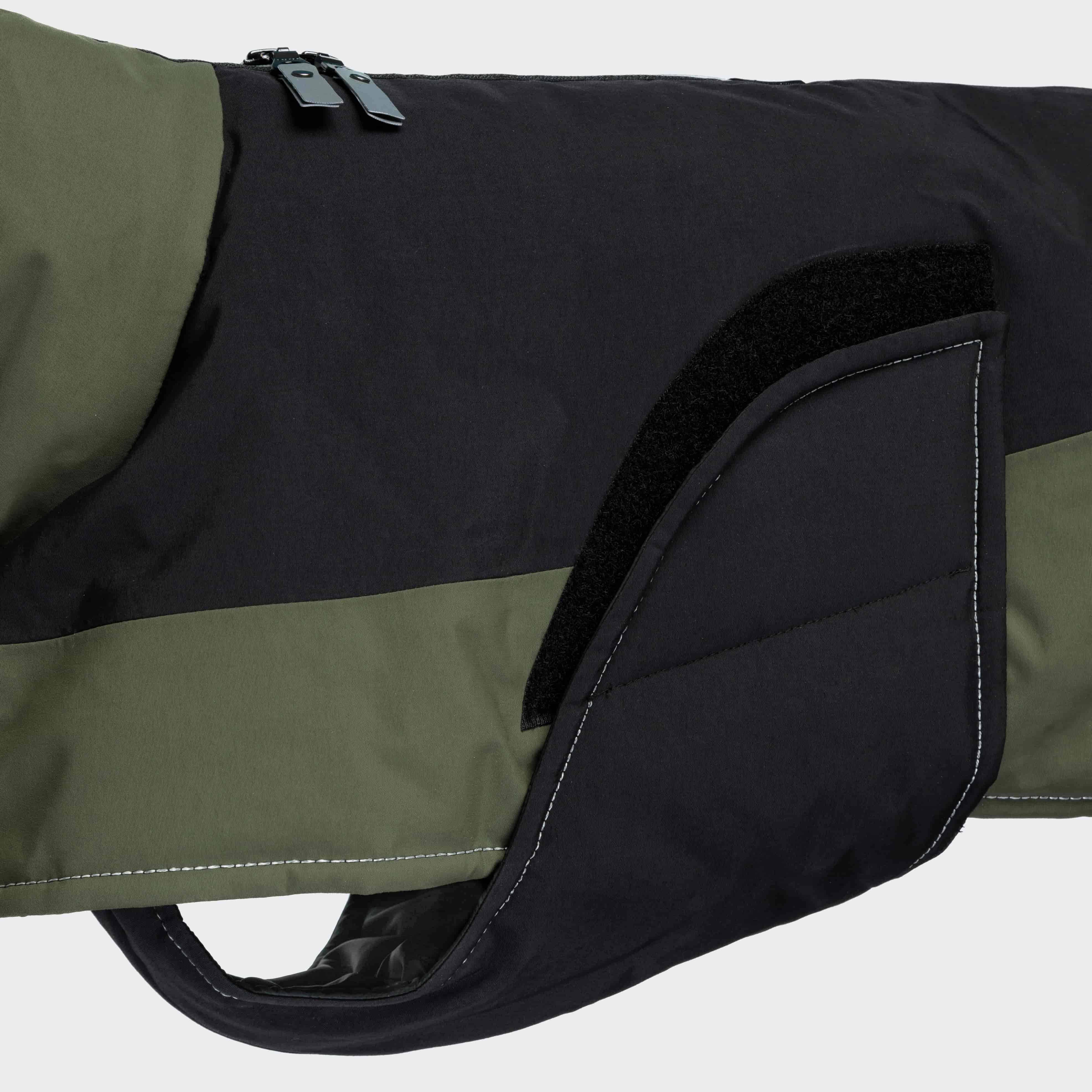 Cloud7 Hundemantel Winter Everest Black Olive waschbarer Hundemantel