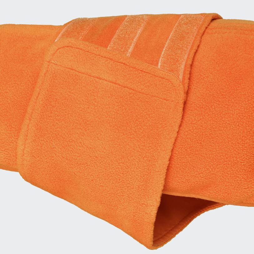 Cloud7 Hundepullover DACKEL Fleece Derby Orange Dackelpullover