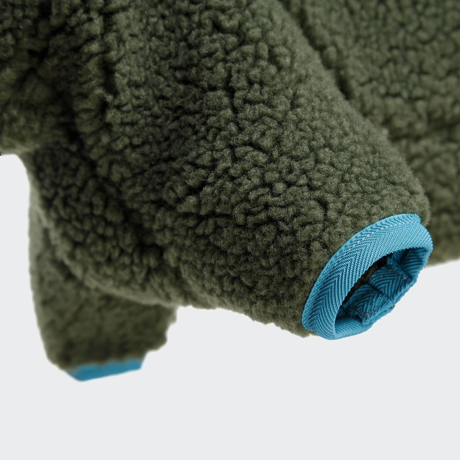 Cloud7 Hundepullover DACKEL Cornwall Teddy Olive Dackelpullover