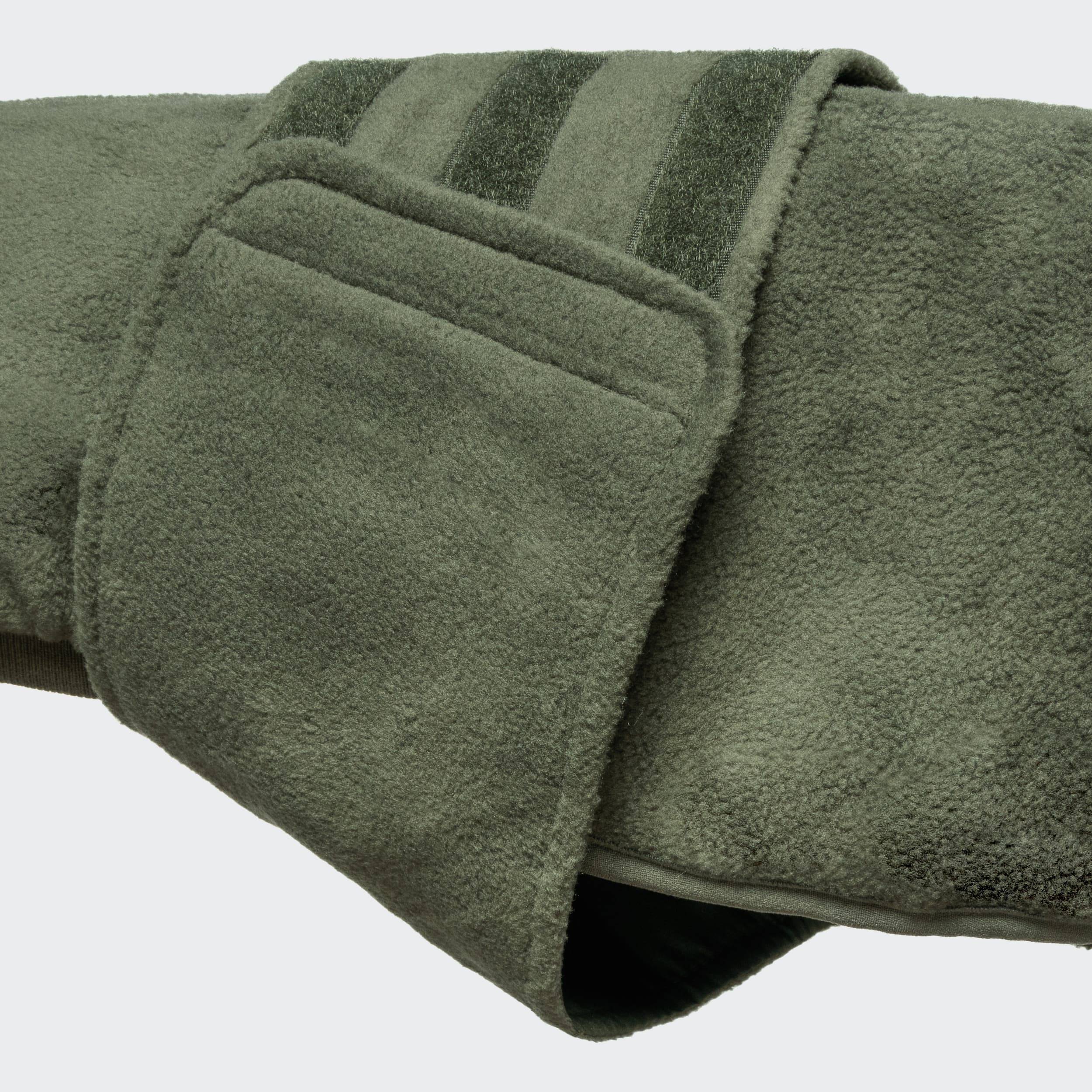 Cloud7 Hundepullover DACKEL Fleece Derby Khaki Dackelmantel