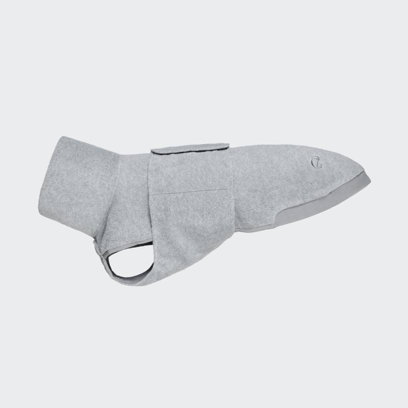 Cloud7 Hundepullover Fleece Derby Light Grey