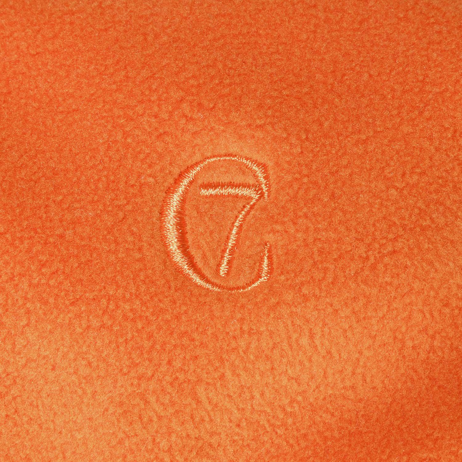 Cloud7 Hundepullover Fleece Derby Orange Hundewintermantel