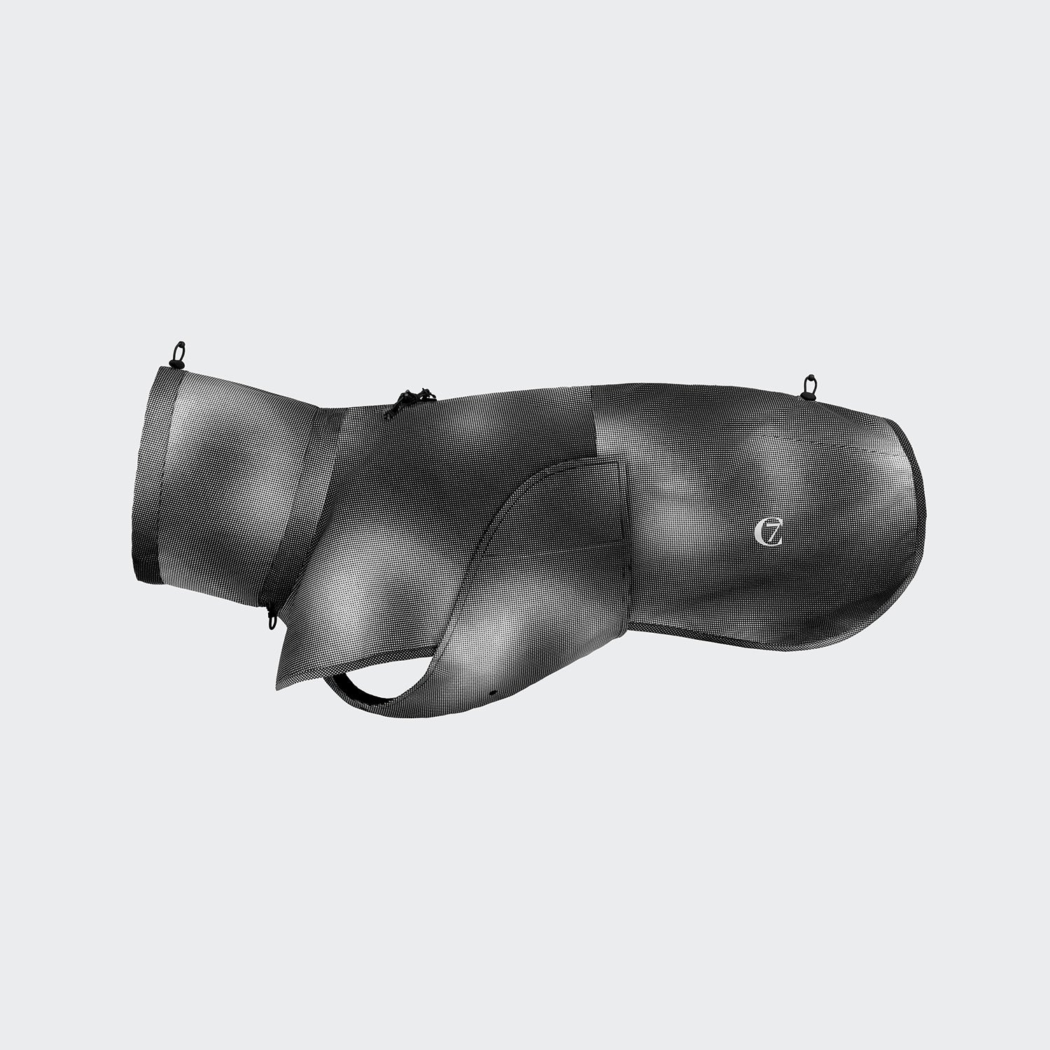 Cloud7 Hunderegenmantel Aktiv Black Regenmantel für Hund