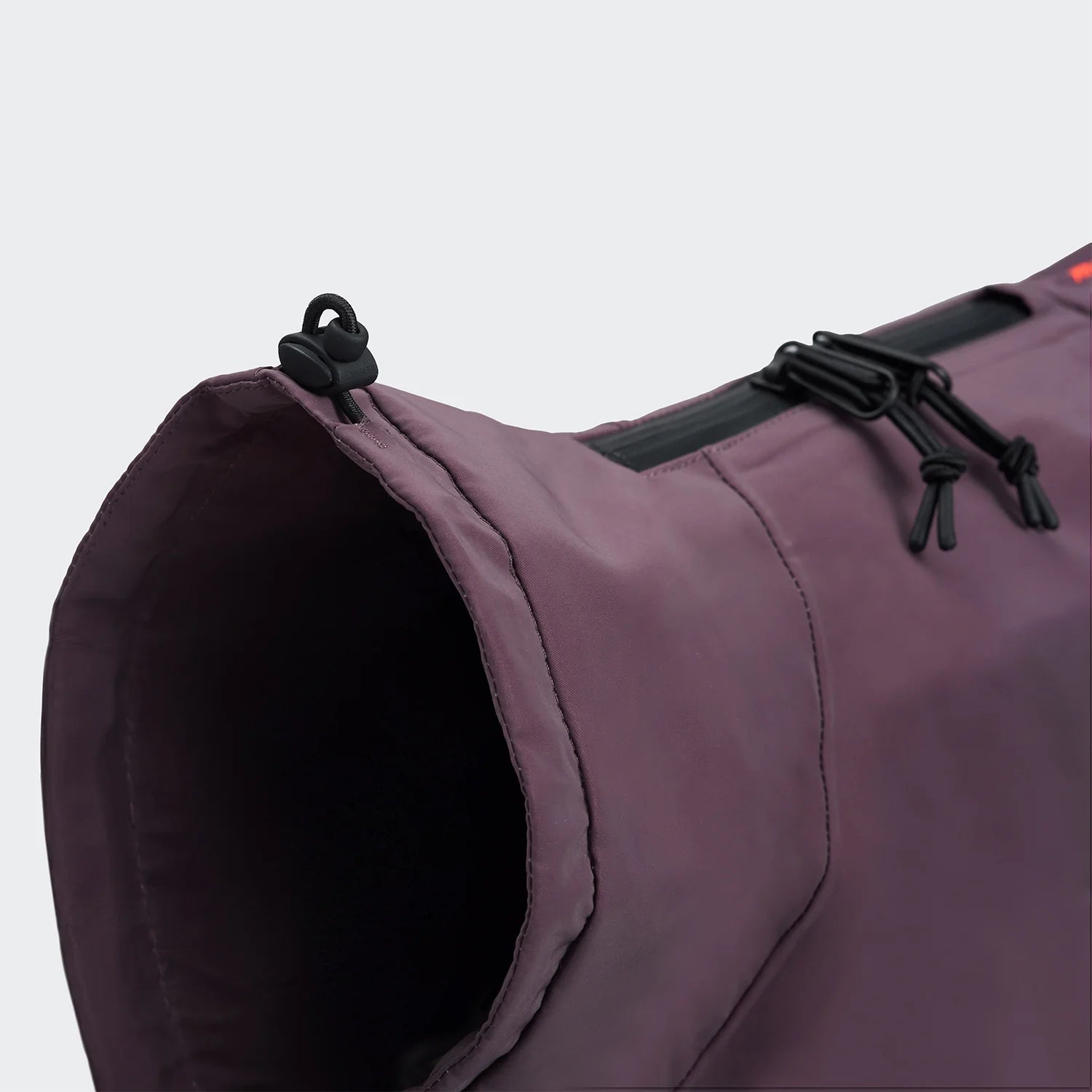 Cloud7 Hunderegenmantel Dackel AKTIV Aubergine/Orange Hundemantel