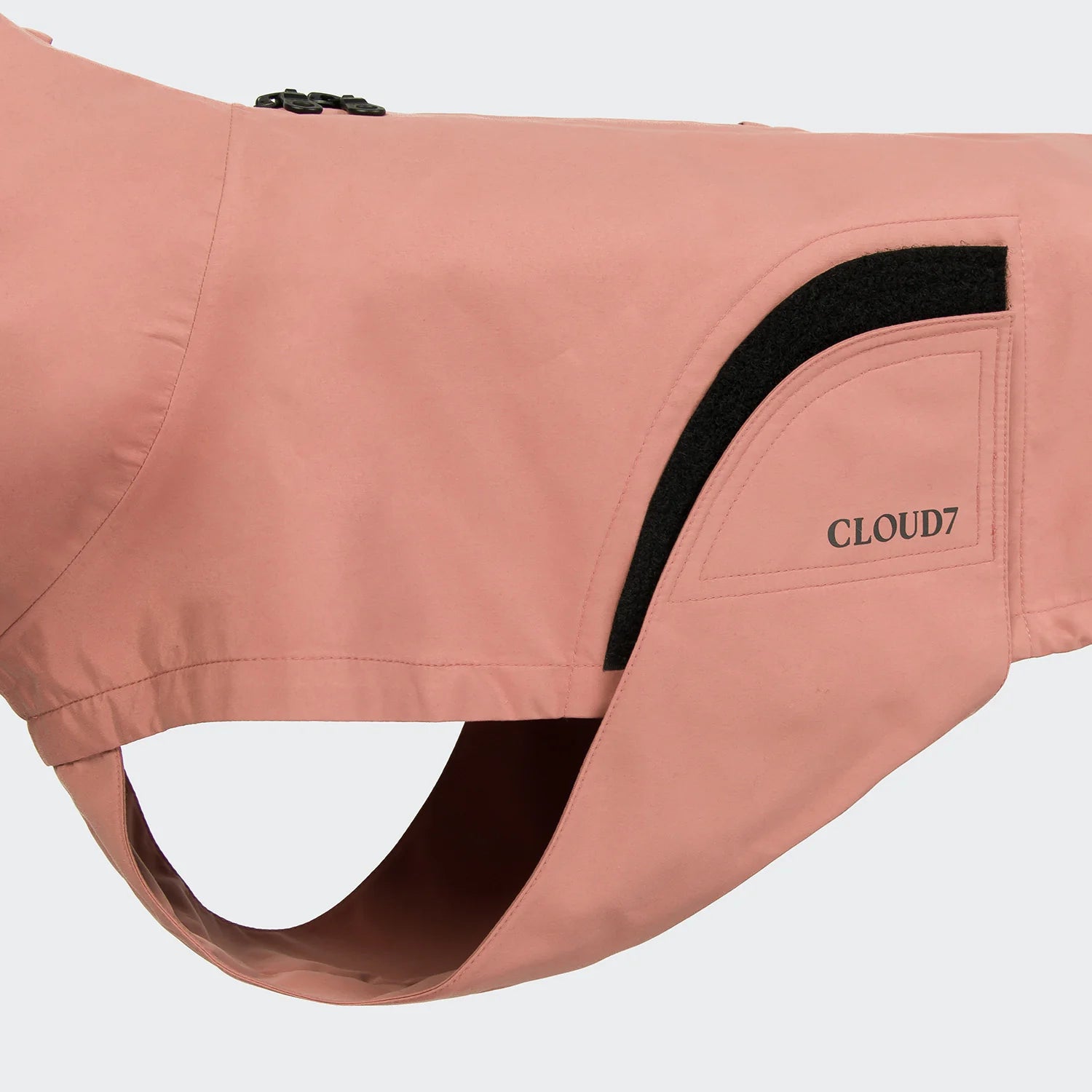 Cloud7 Hunderegenmantel Dublin 2.0 Faded Rose Hundemantel wasserdicht