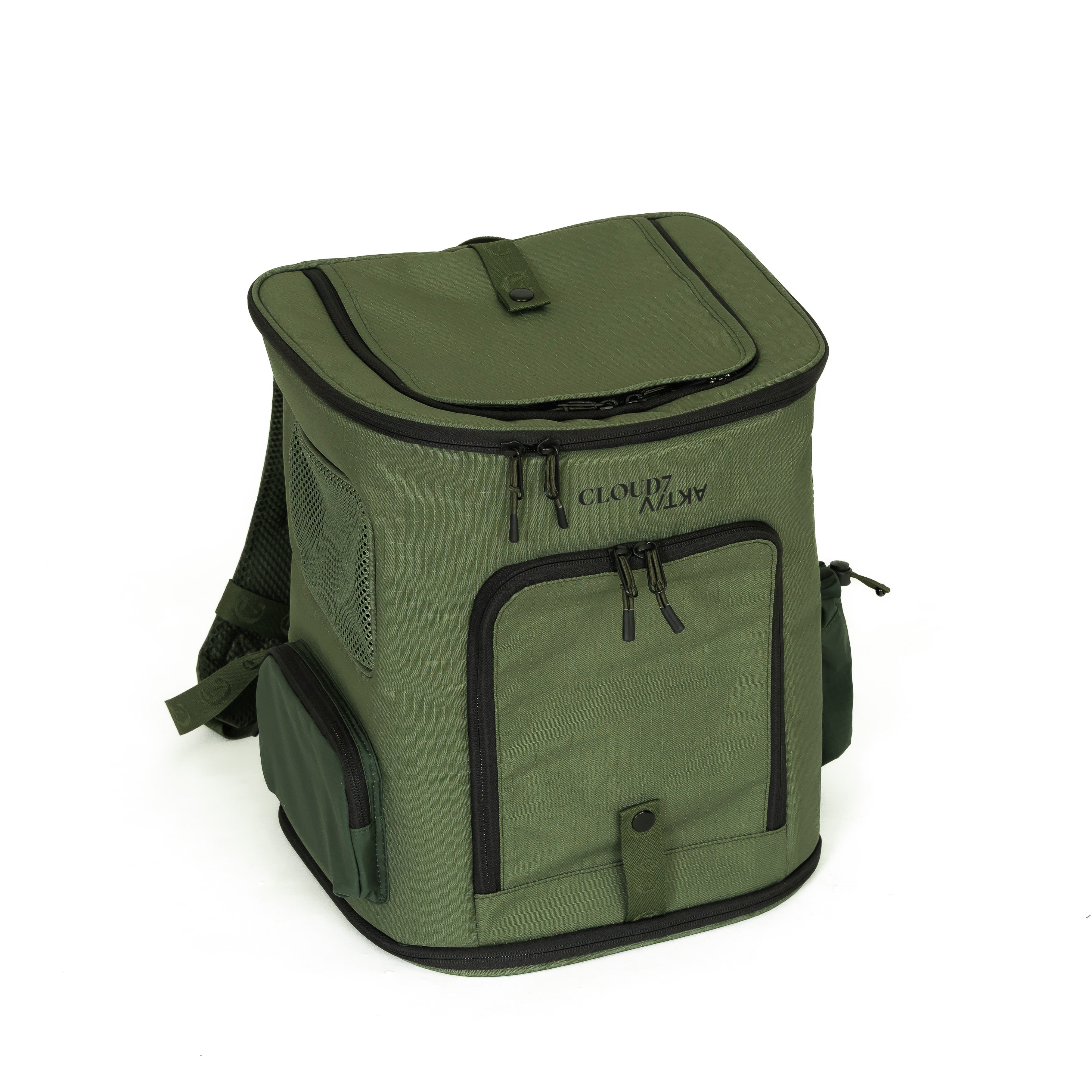 Cloud7 Hunderucksack AKTIV Olive Tragetasche für Hunde