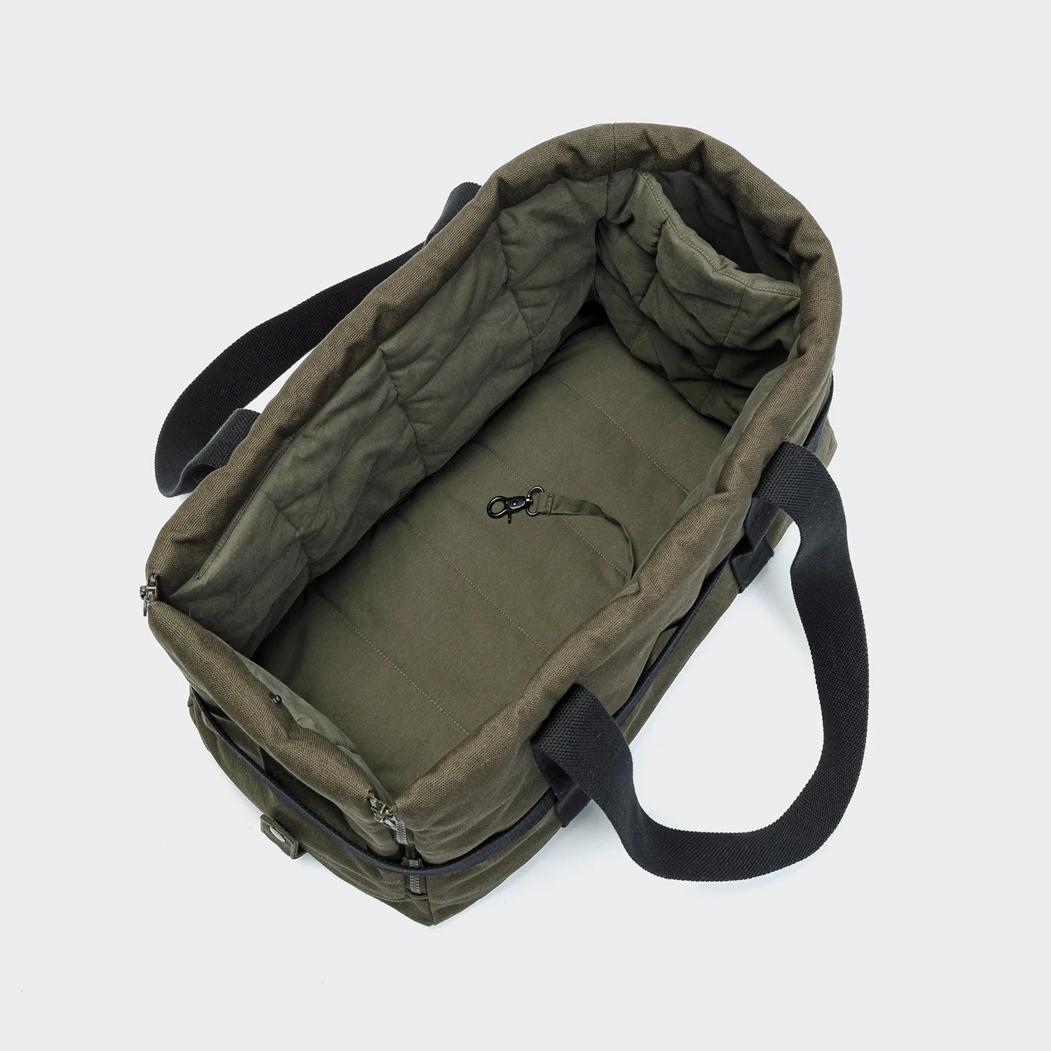 Cloud7 Hundetasche Turin Canvas Olive Hundetragetasche für Dackel