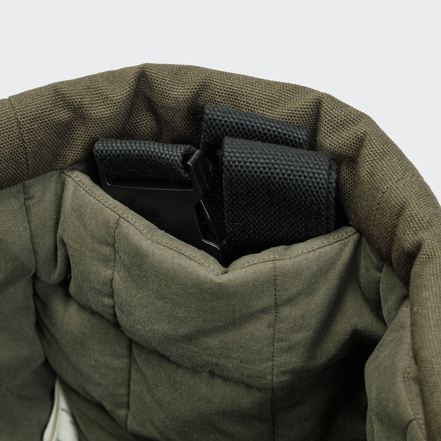 Cloud7 Hundetasche Turin Canvas Olive Tragetasche für kleine Hunde