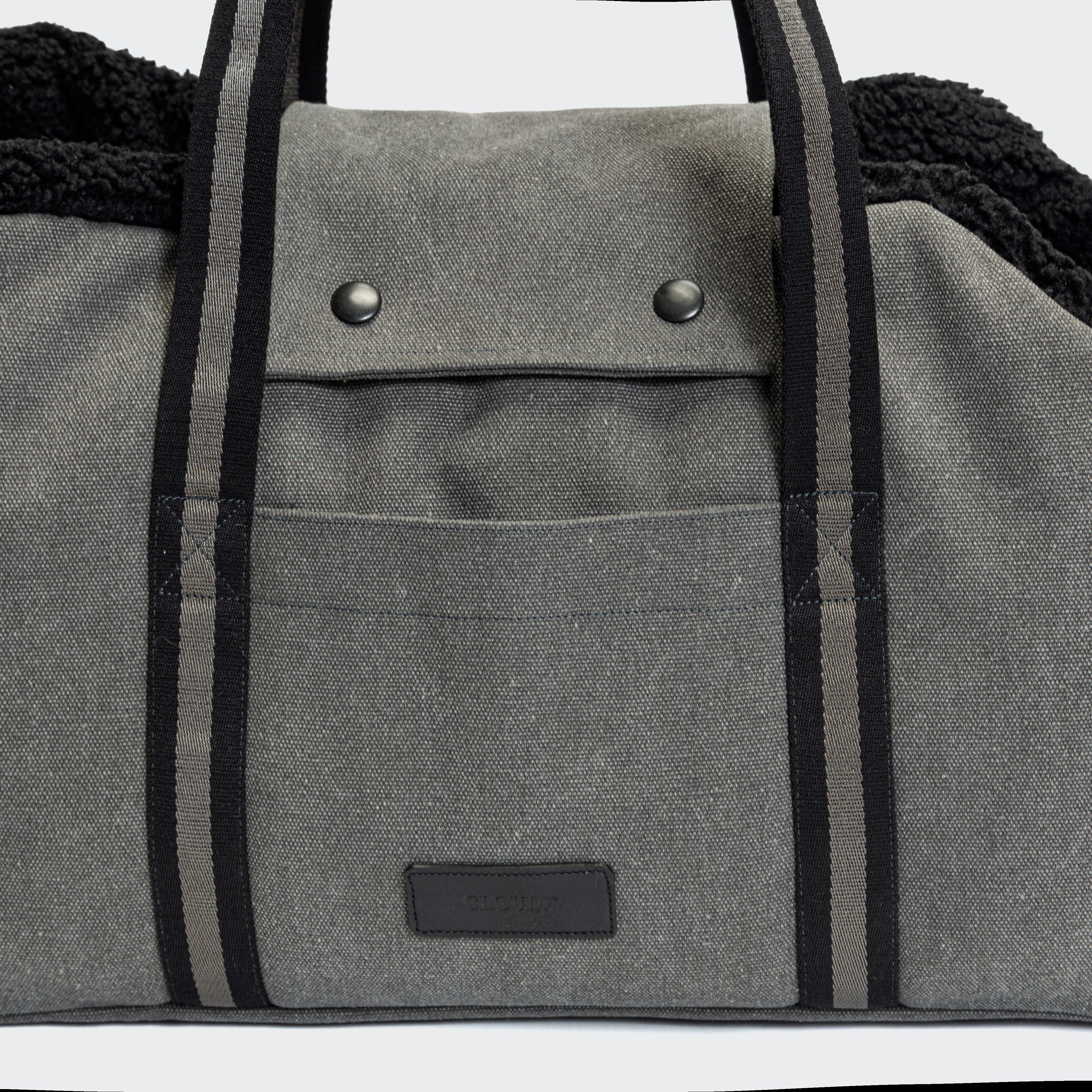 Cloud7 Hundetasche Lucca Canvas Basalt