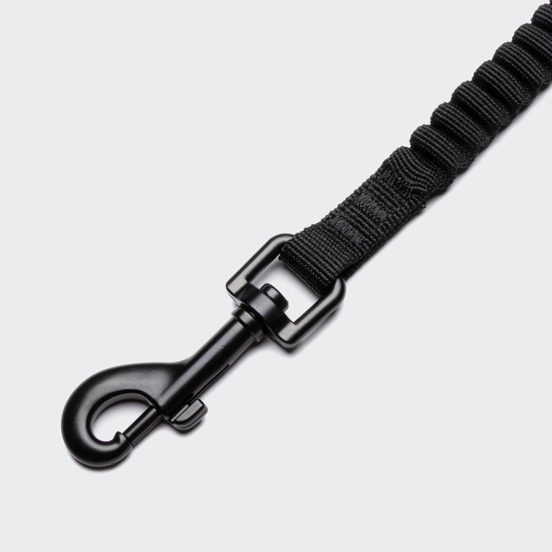Cloud7 L-2-Jogging-Leash AKTIV Black Hundeleine zum Umhängen Joggen