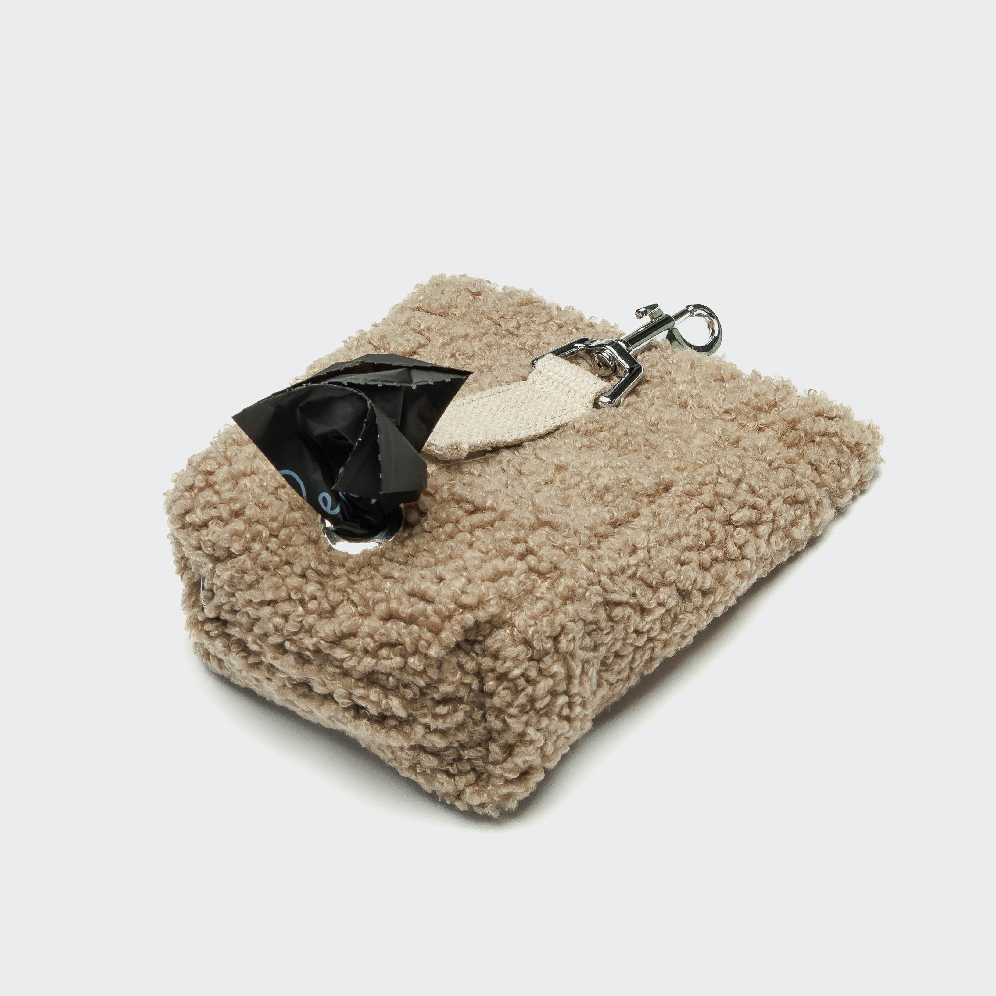 Cloud7 Leckerlibeutel Plush Beige Leckerlibeutel Leckerlitasche Gassitasche