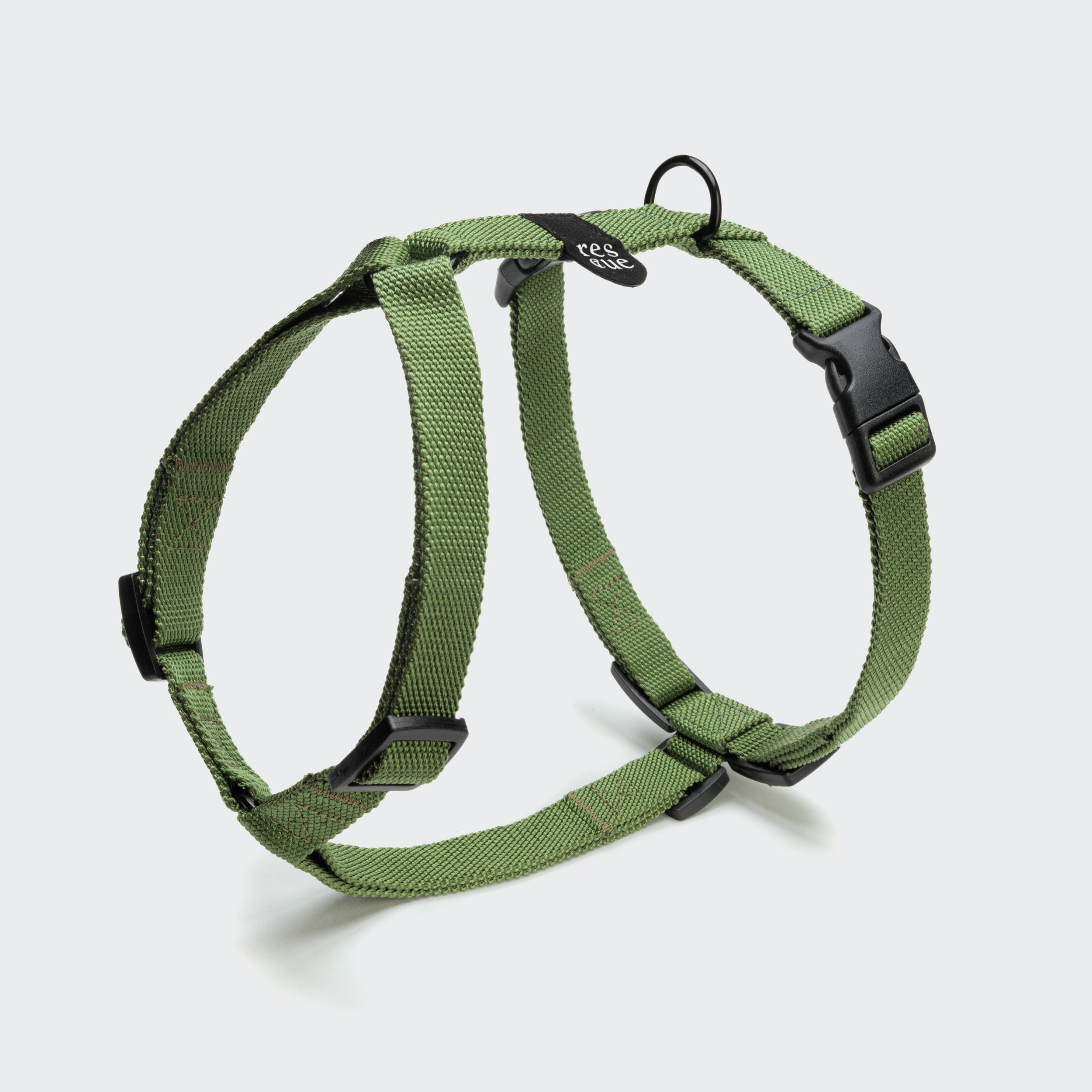 Cloud7 Y-Hundegeschirr Nylon RESC7UE Gruen verstellbares Hundegeschirr