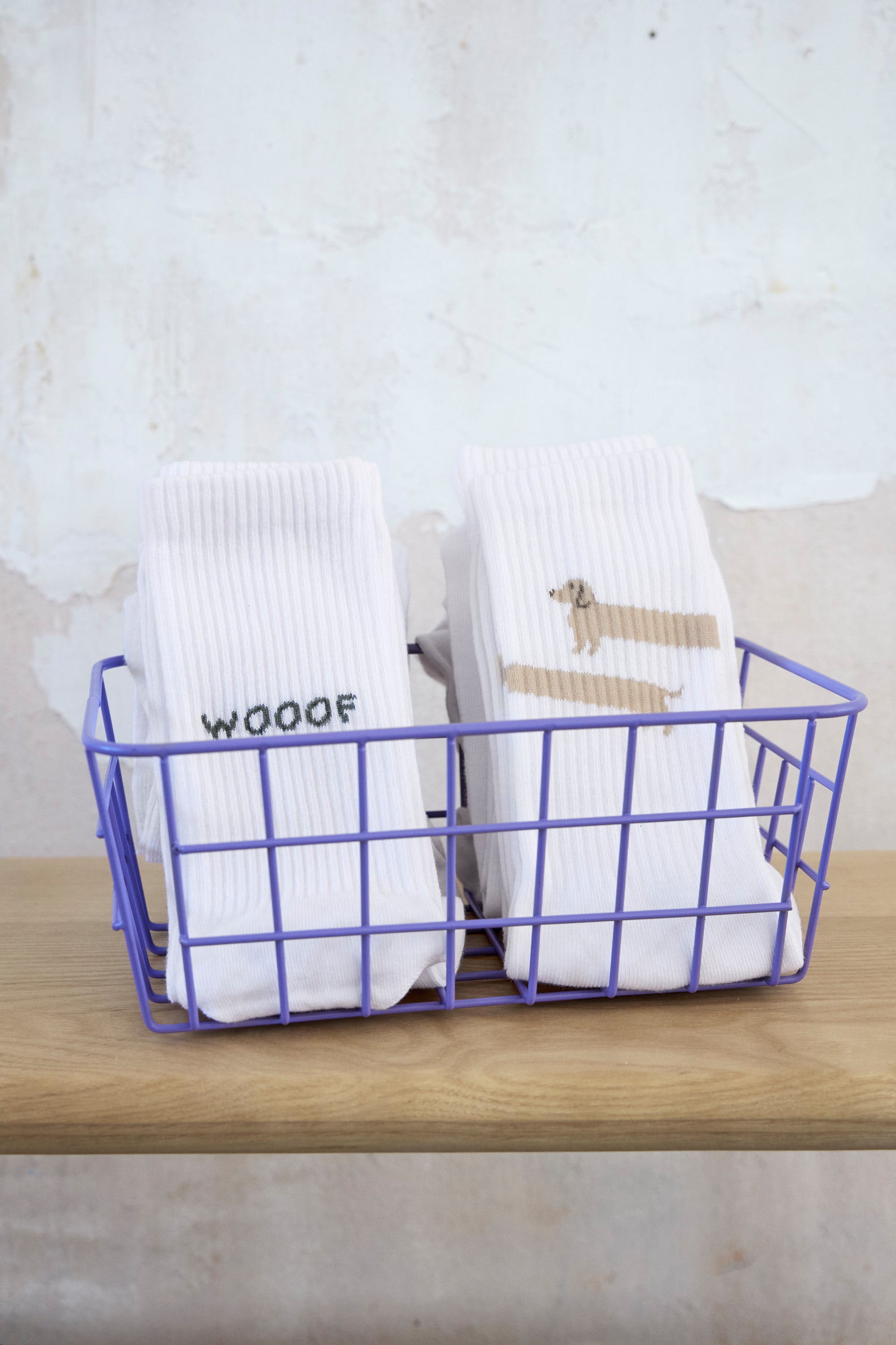 Tennis Socken GOTS Long Badger Dog