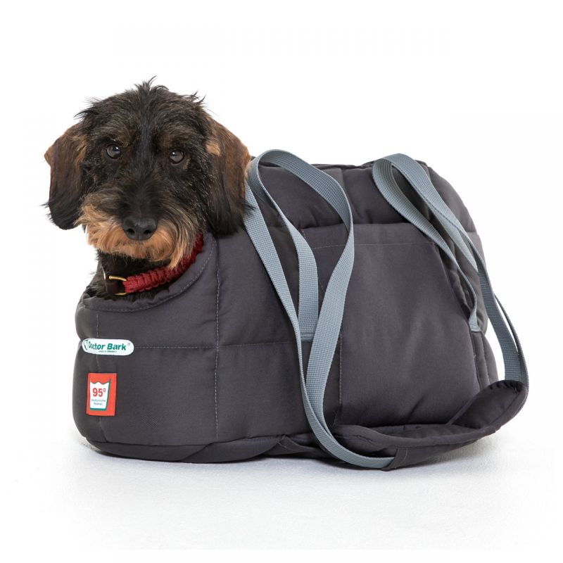 Doctor Bark Hundetragetasche Grau