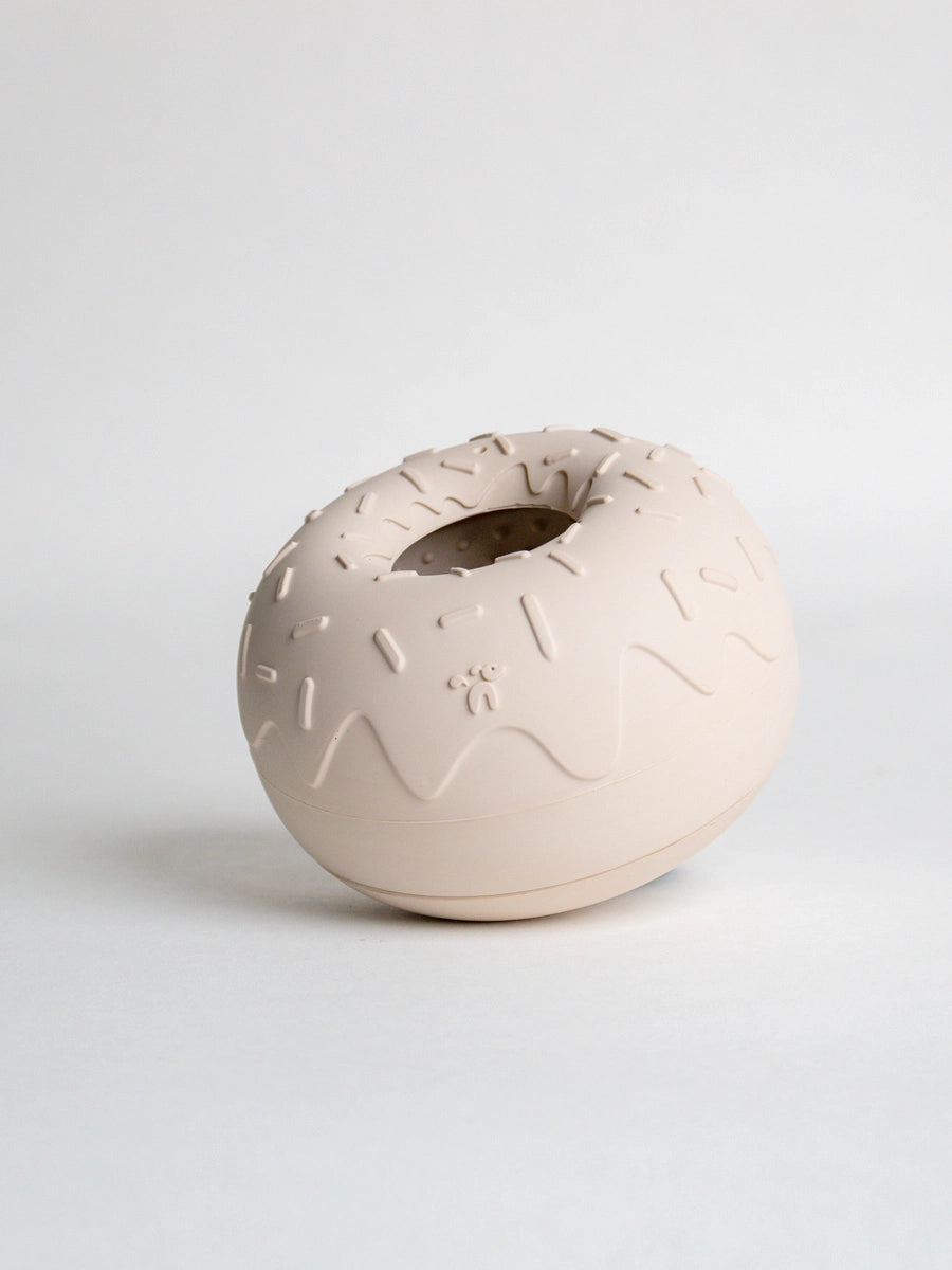 INOOKO Yoomy Donut Beschäftigungsspielzeug Sand Schlecknapf für Hunde