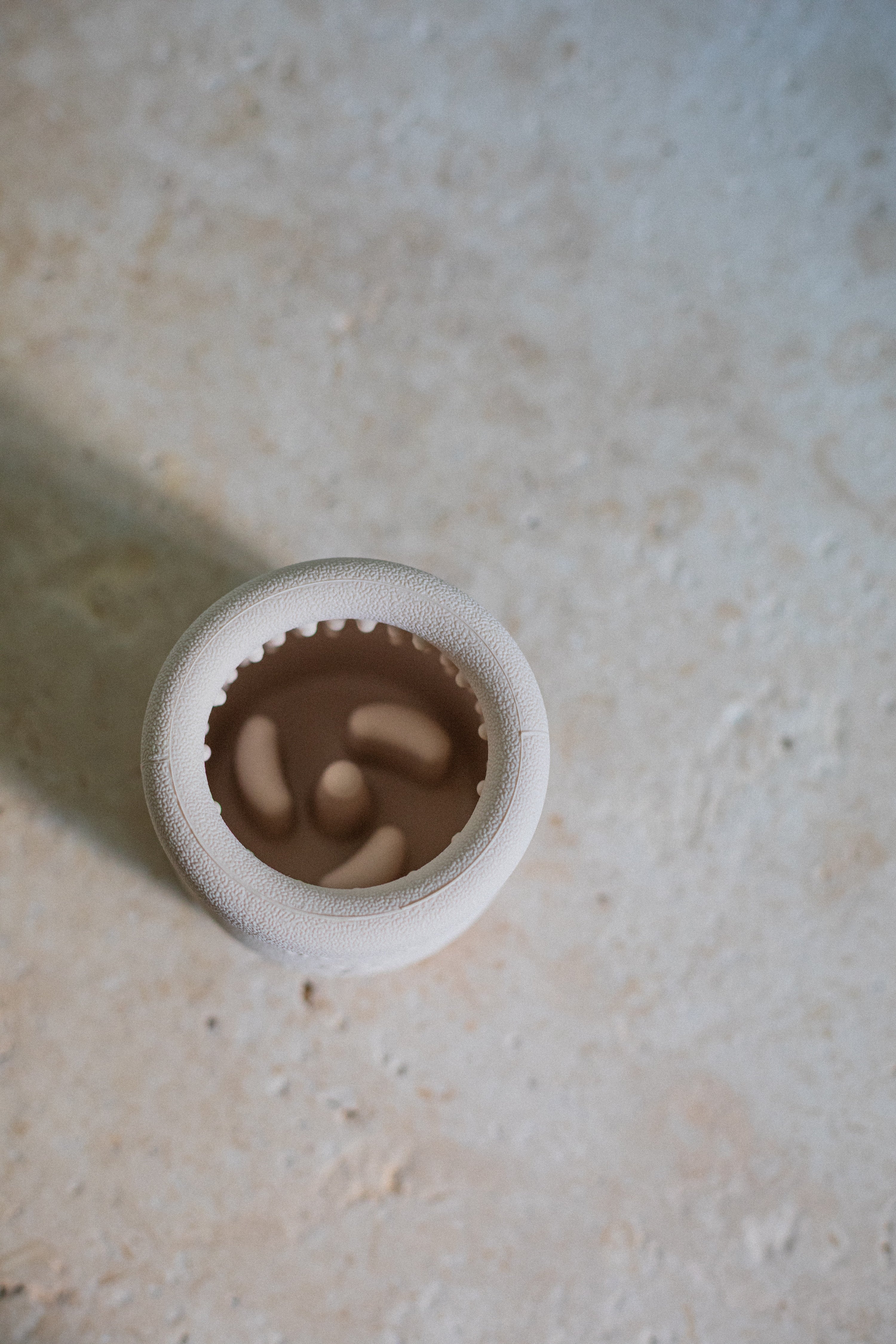 Inooko Yoomy Pot Beschäftigungsspielzeug Sand Schleckspielzeug für Hunde Spielzeug für Hunde Alleinebleiben Hundespielzeug