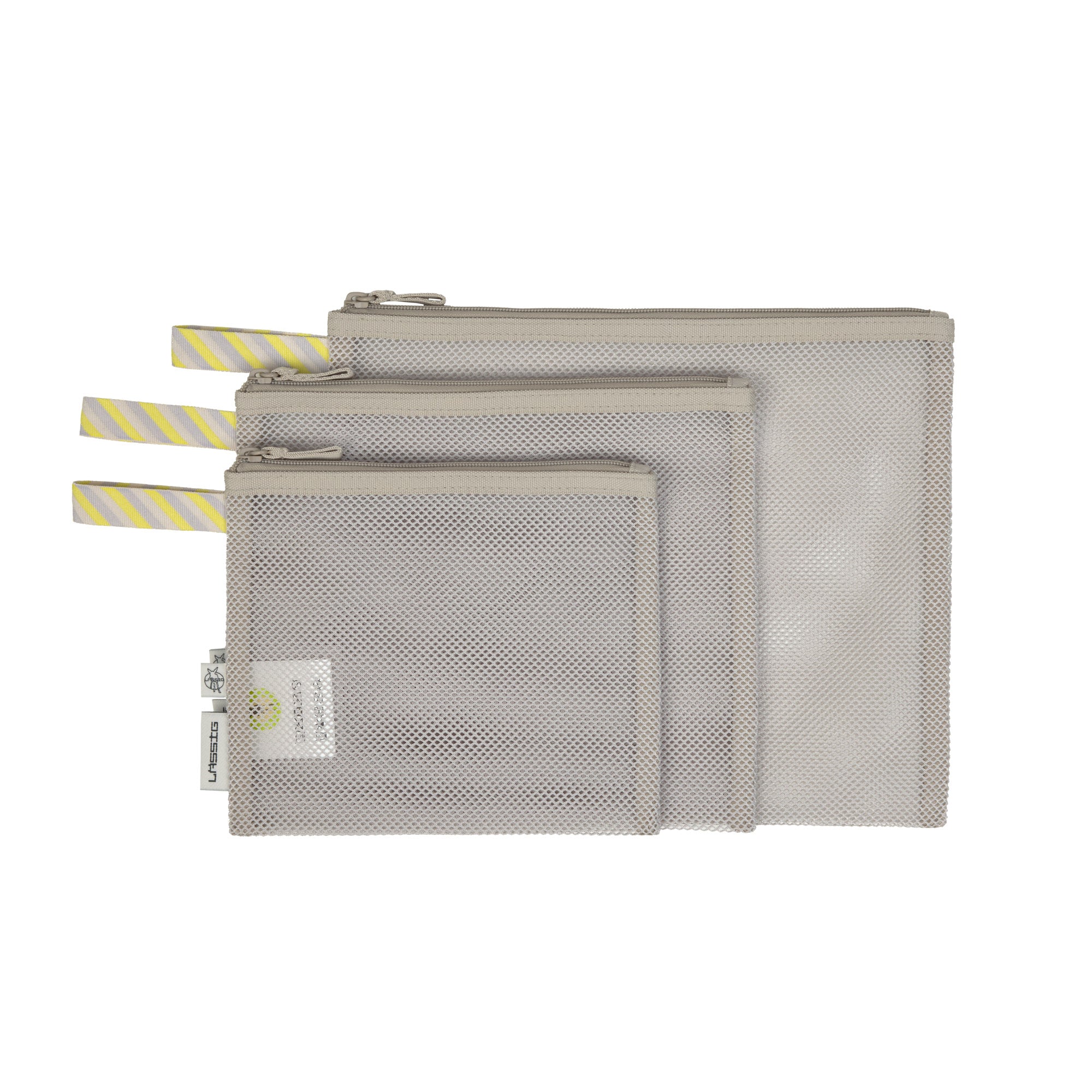 LÄSSIG Netztasche Mesh Bags Beige Tasche Aufbewahrung Zubehör