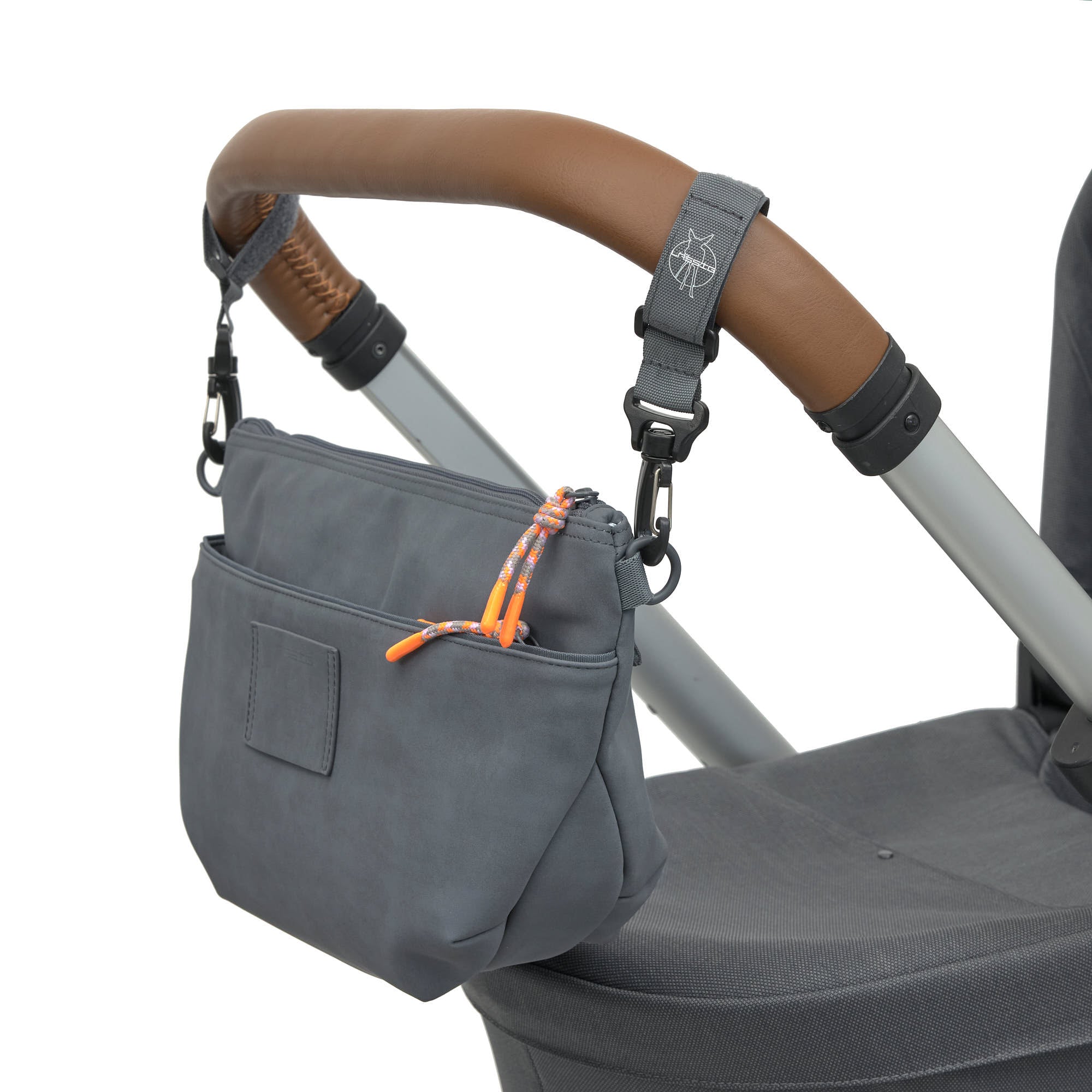 LÄSSIG Organizer Bum Bag Anthrazit Leckerlibeutel zum Umhängen Crossbody Bag