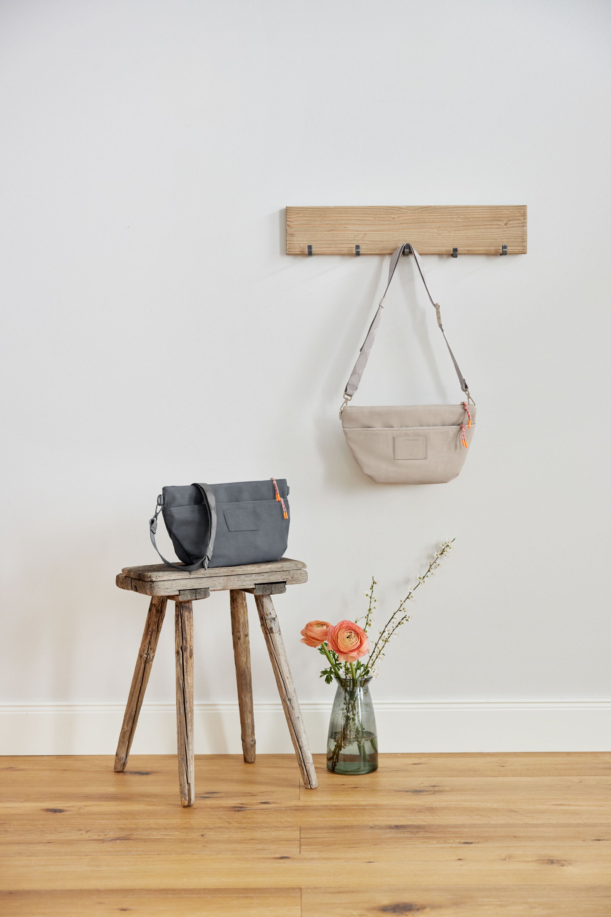 LÄSSIG Organizer Bum Bag Anthrazit Crossbody Bag