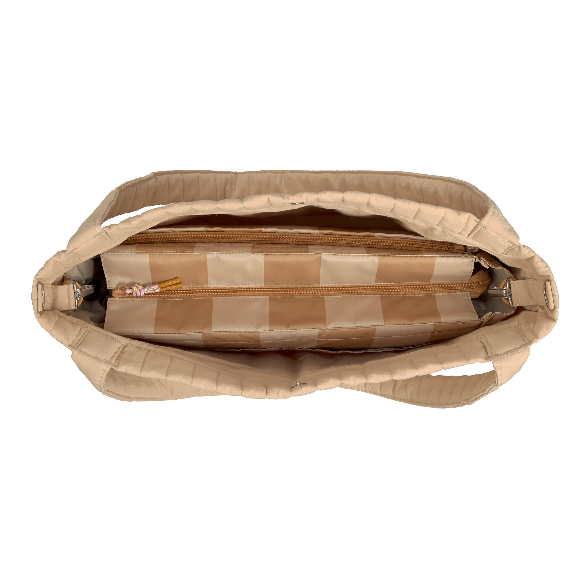 LÄSSIG Shopper MIX Beige Equipmenttasche für unterwegs wasserabweisend