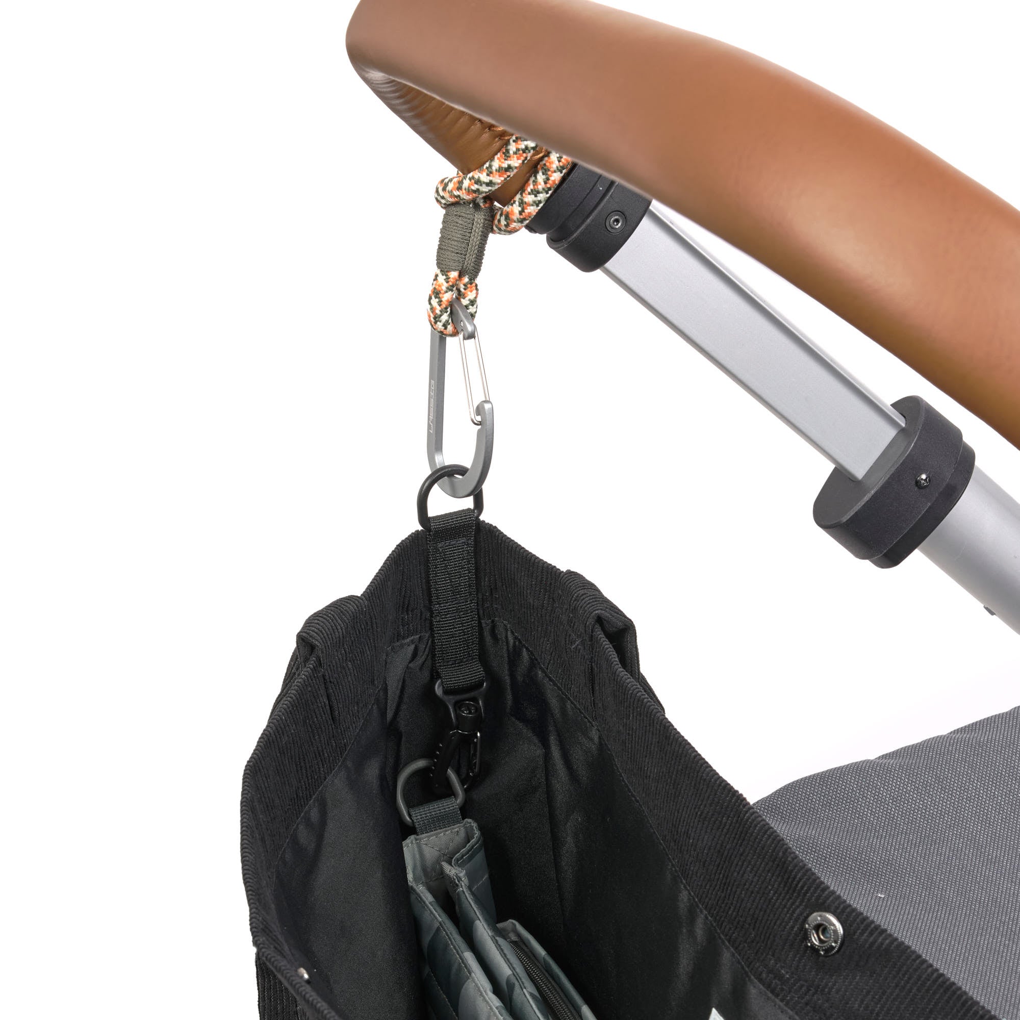 LÄSSIG Shopper MIX Cord Schwarz Shopper Tragetasche wasserabweisend