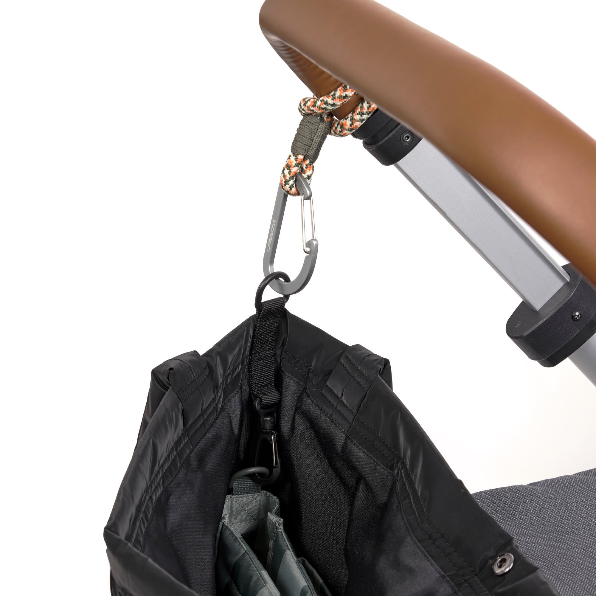 LÄSSIG Shopper MIX Schwarz Shopper Kinderwagen wasserabweisend