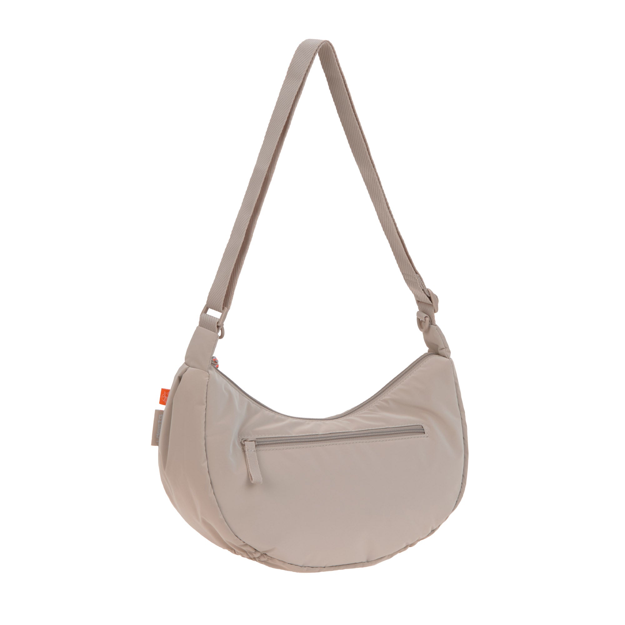 LÄSSIG Umhängetasche Stretch Up Bum Bag Beige Equipmenttasche für Hunde