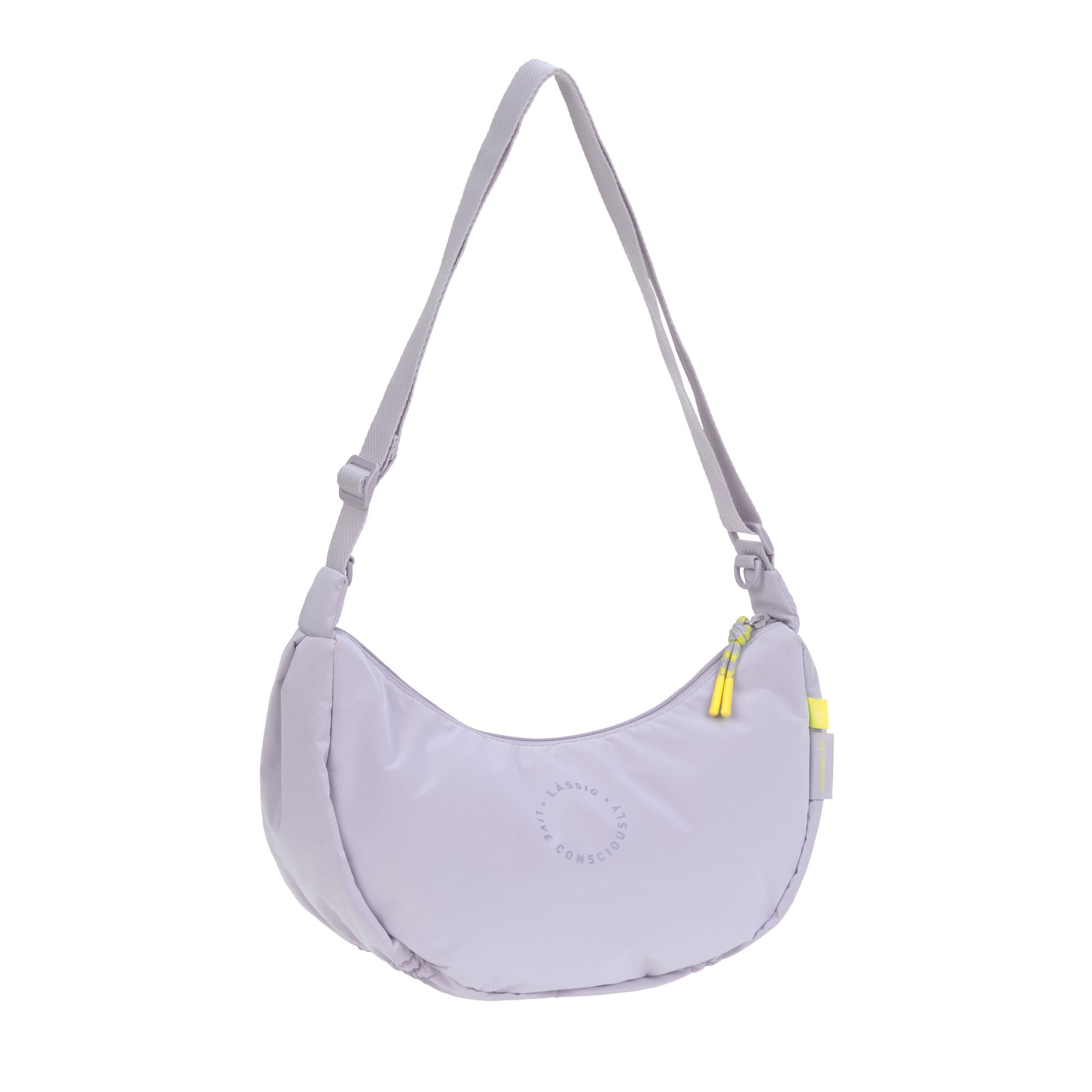 LÄSSIG Umhängetasche Stretch Up Bum Bag Lila Leckerlitasche für Hunde wasserabweisend