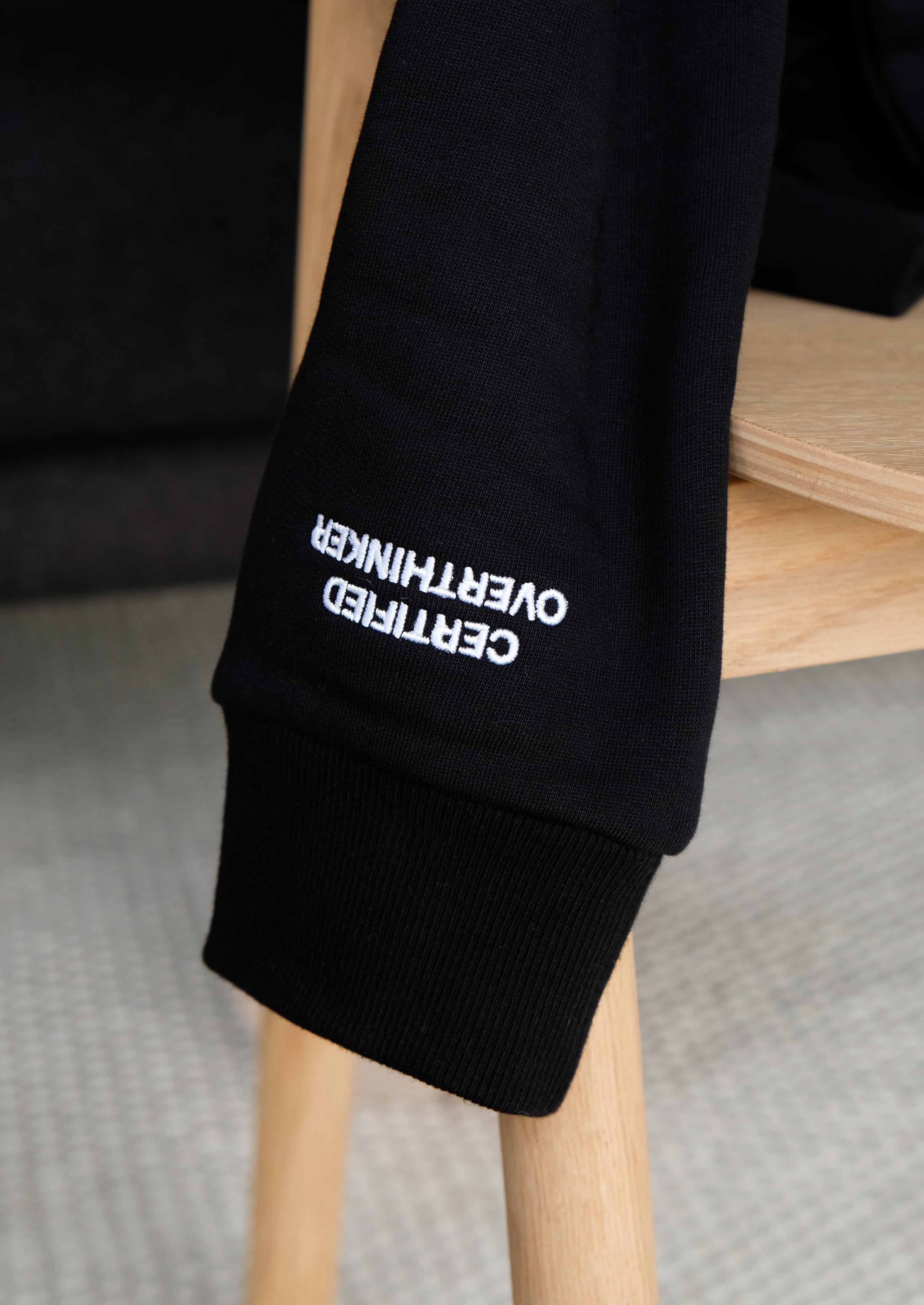 LEVEY PULLOVER BLACK - CALL IT A DOG WALK I CALL IT THERAPY Pullover Hund Dackel