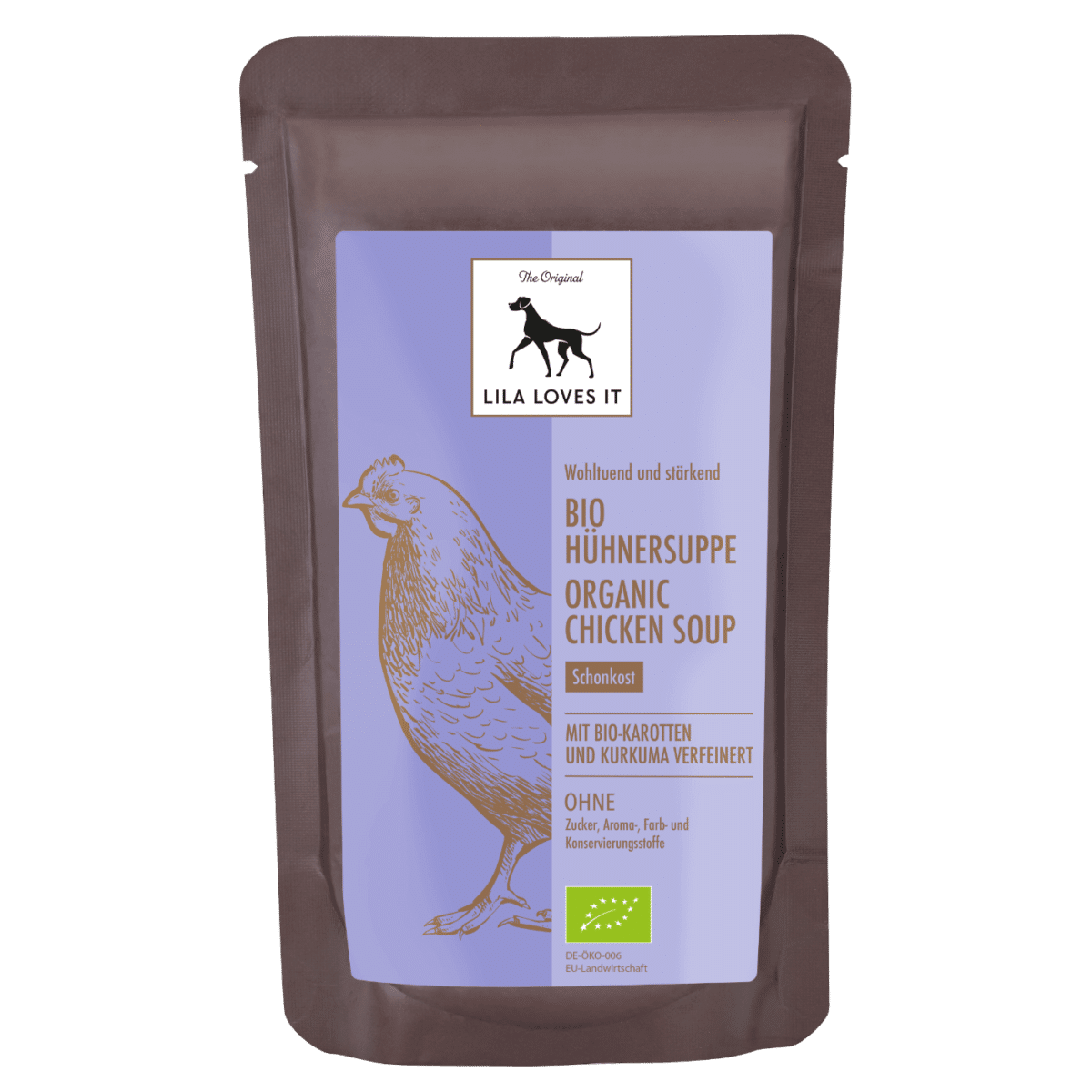 LILA LOVES IT Bio-Hühnersuppe Hundesuppe