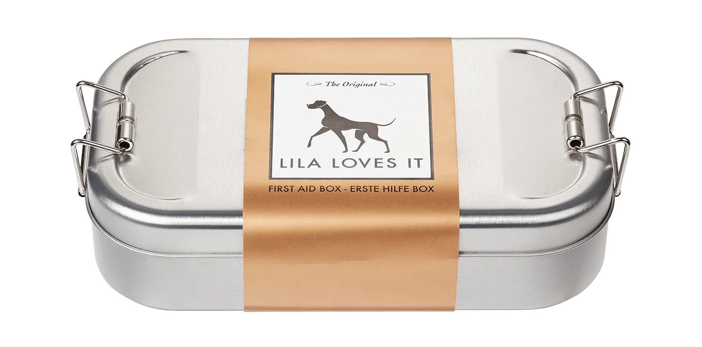 LILA LOVES IT Erste Hilfe Box Erste Hilfe fuer Hunde