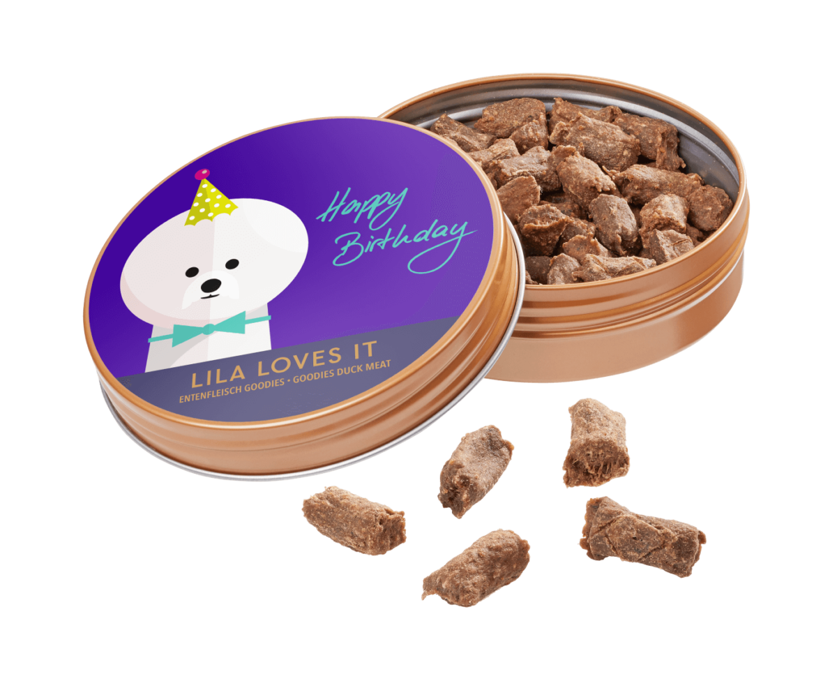 LILA LOVES IT Geschenk Goodies Happy Birthday Geschenkbox