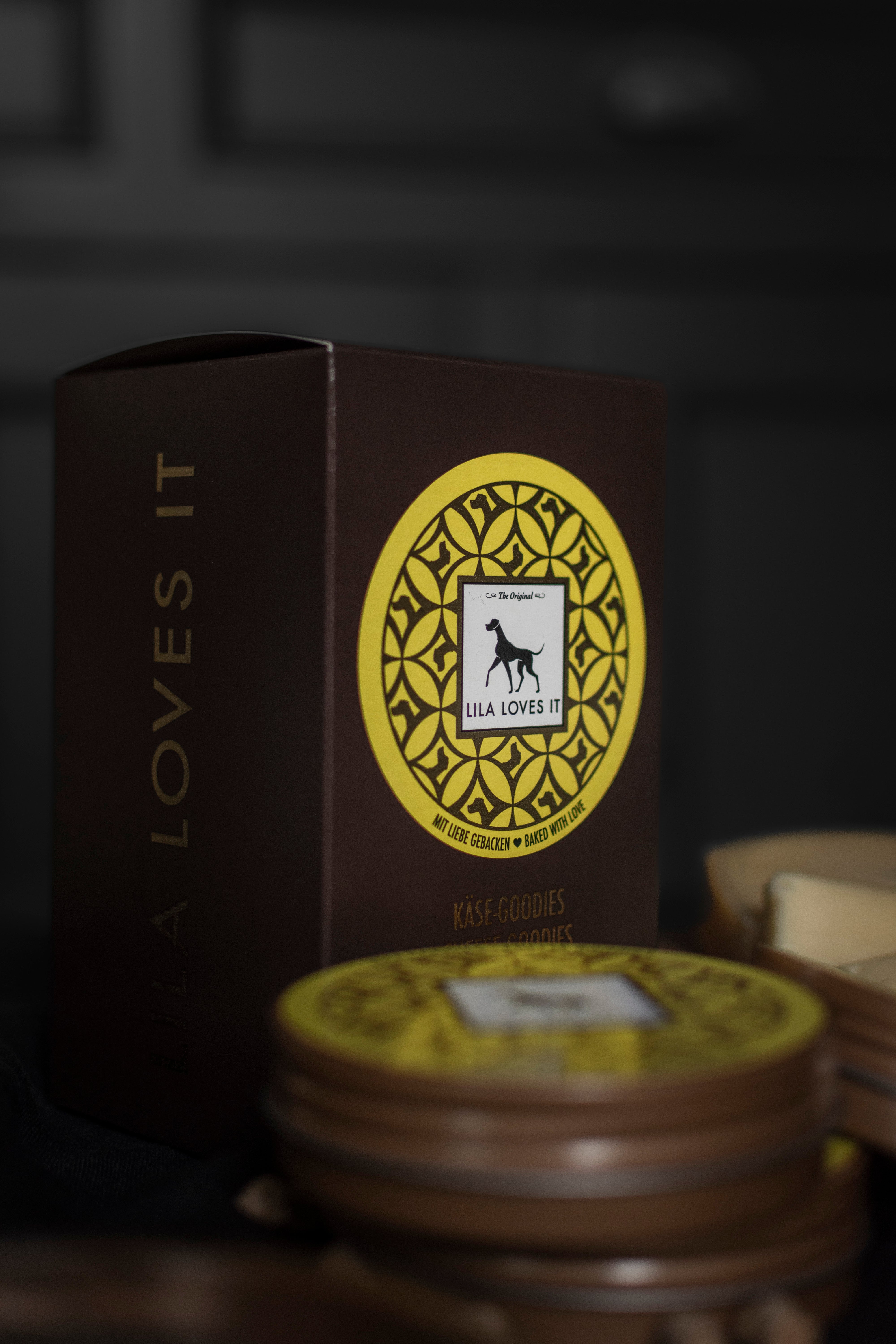 LILA LOVES IT Kaese Goodies Kekse fuer Hundetraining