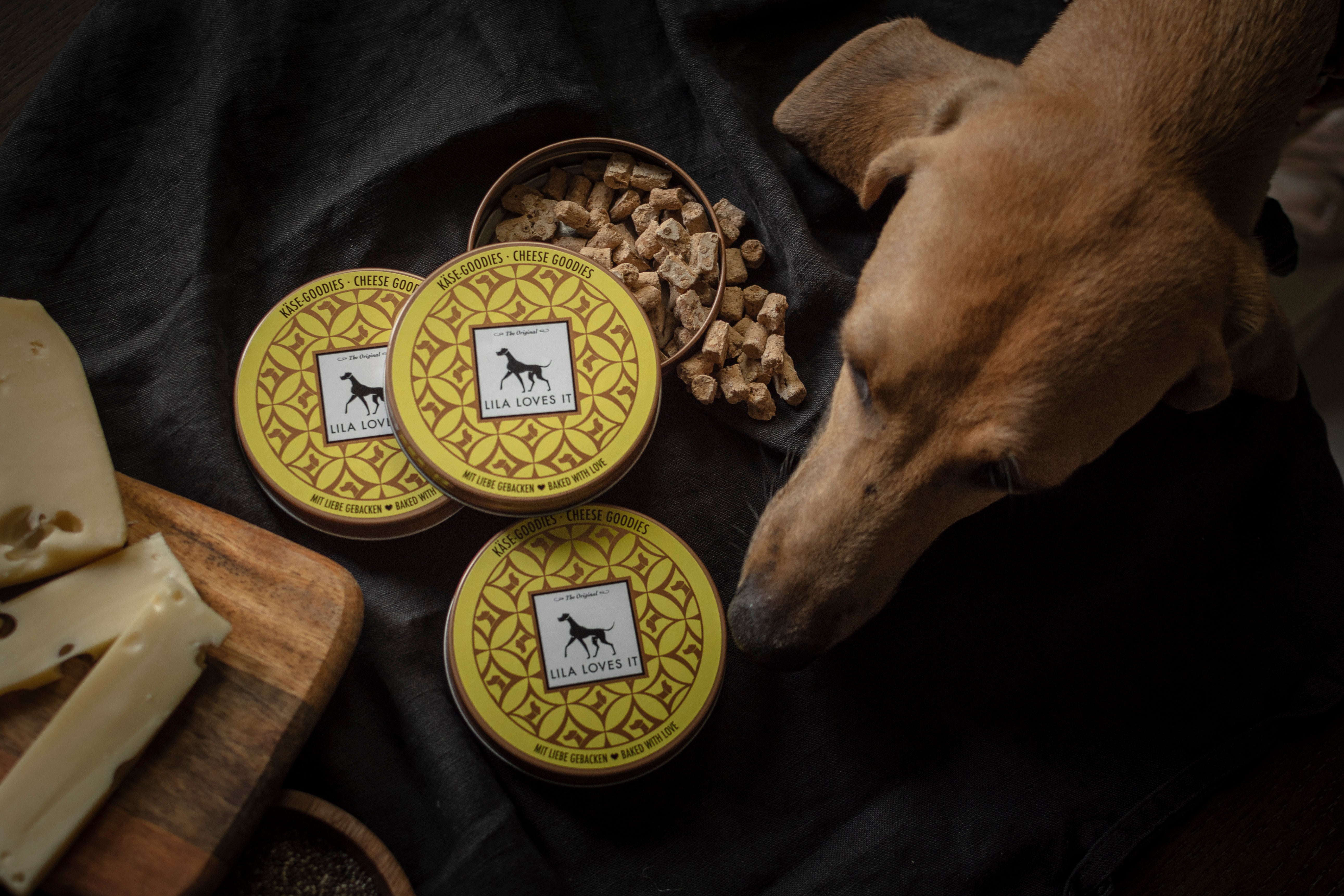 LILA LOVES IT Kaese Goodies Trainingsleckerlis
