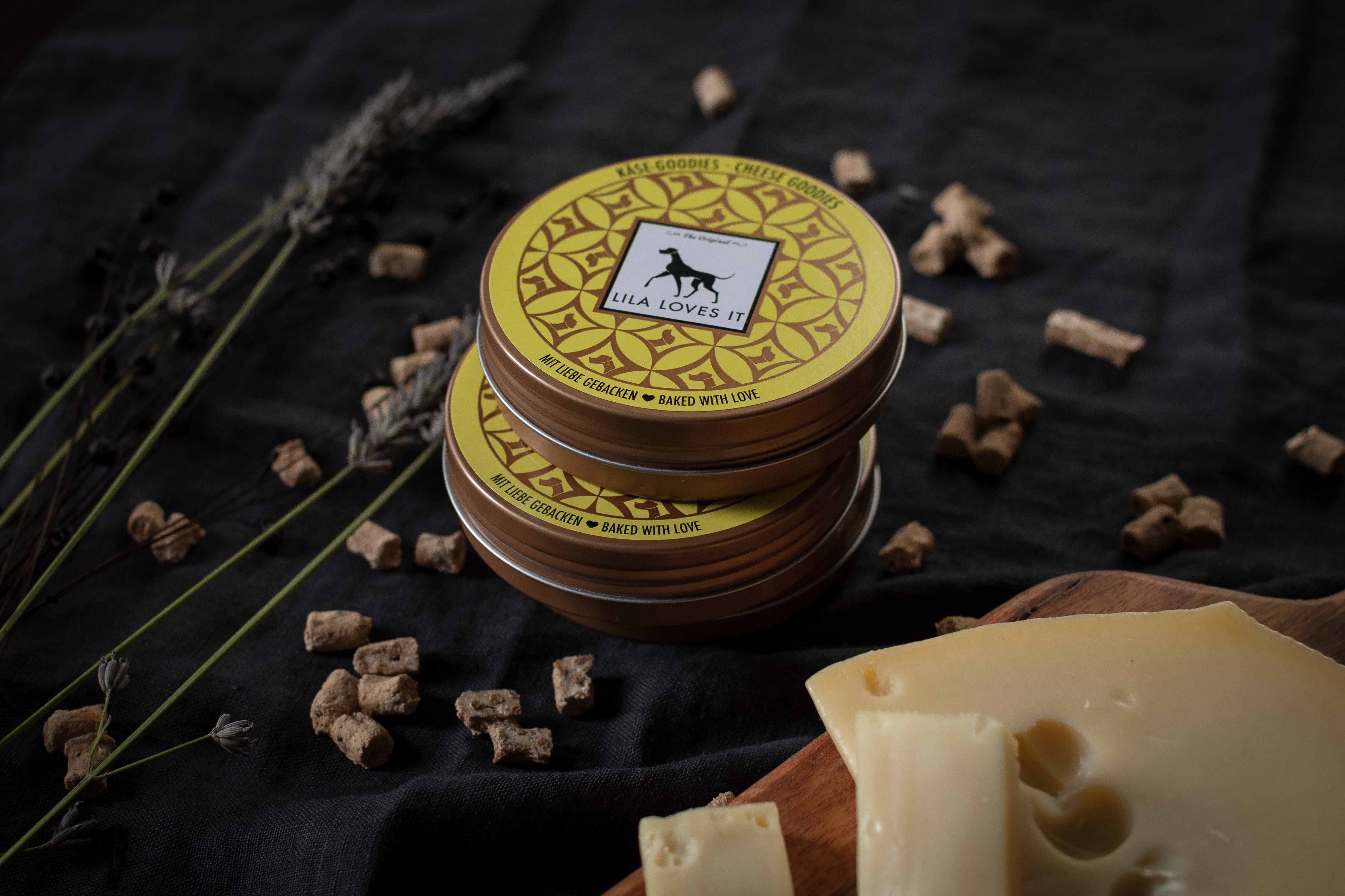 LILA LOVES IT Kaese Goodies kleine Hundeleckerli