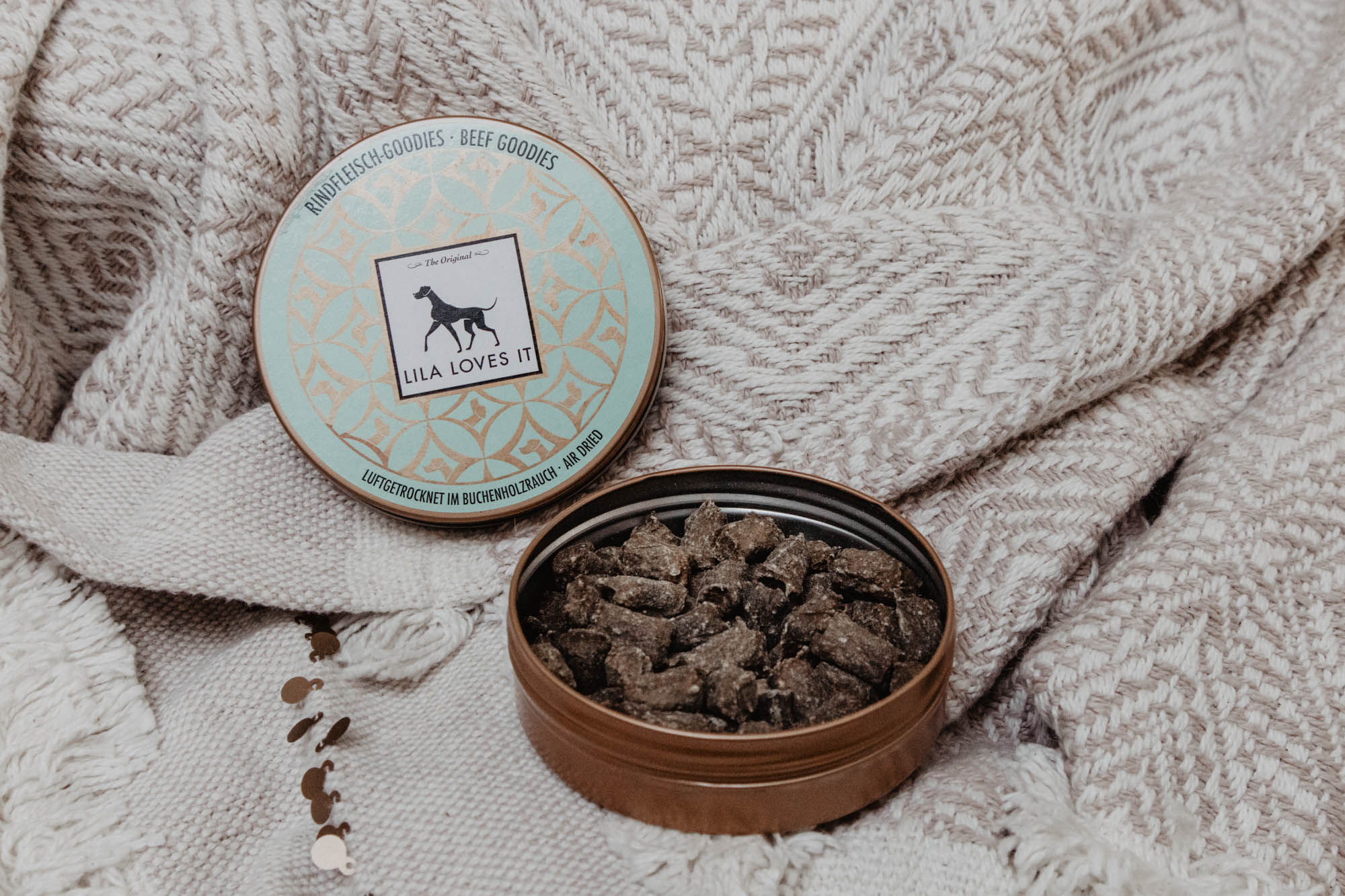 LILA LOVES IT Rindfleisch Goodies Hundeleckerli