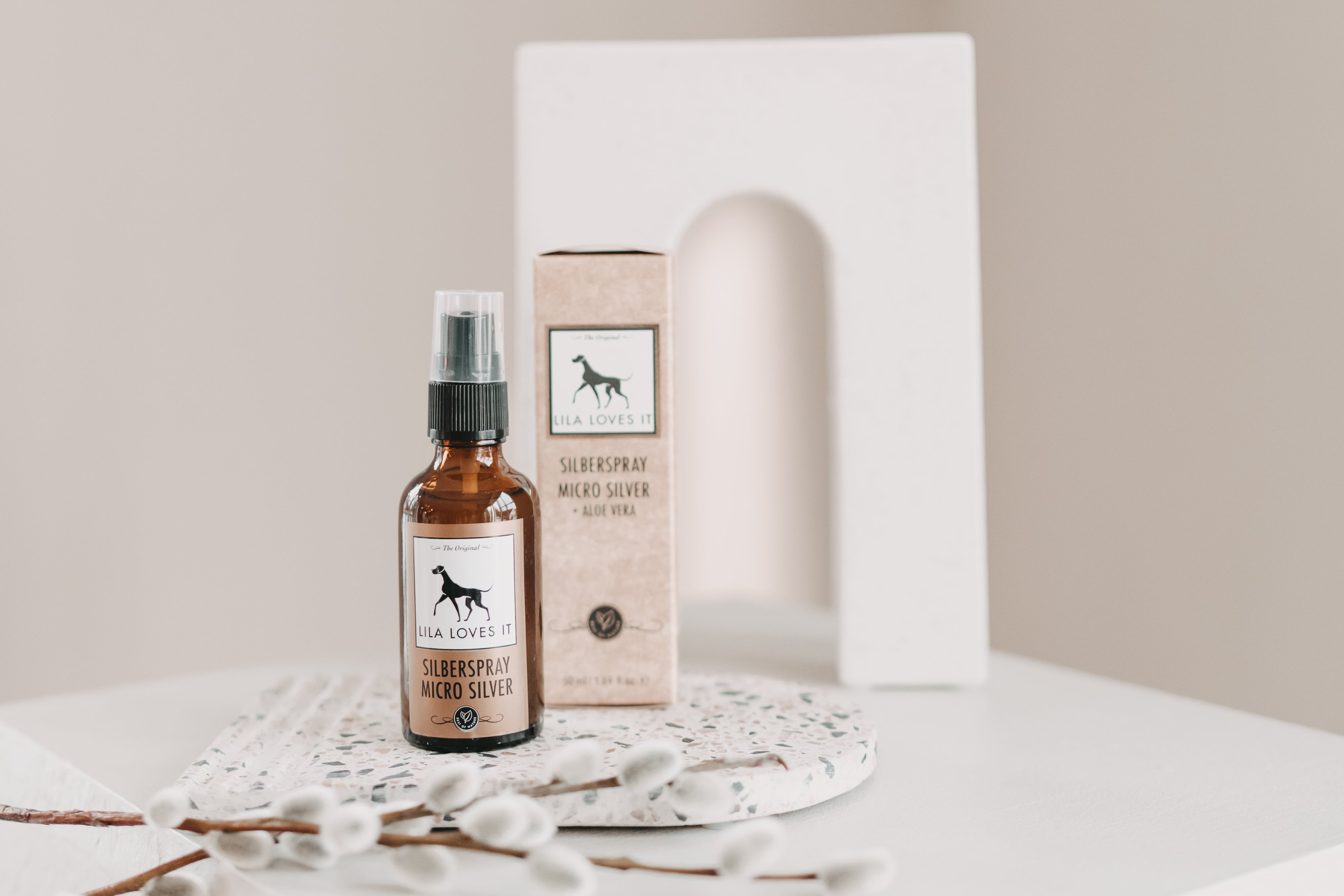 LILA LOVES IT Silberspray fuer Hunde