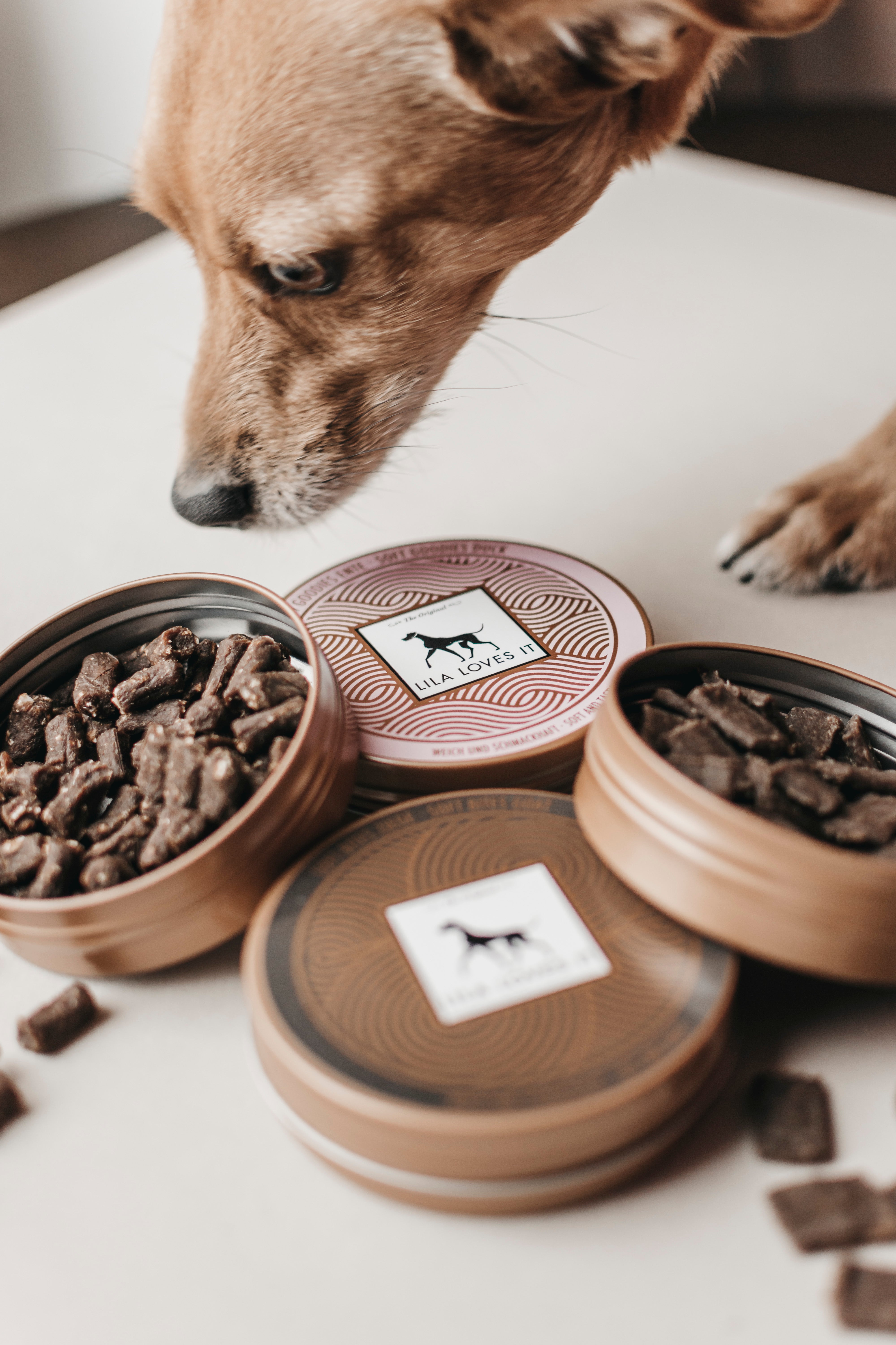 LILA LOVES IT Soft Bites Ziege Hundeleckerli